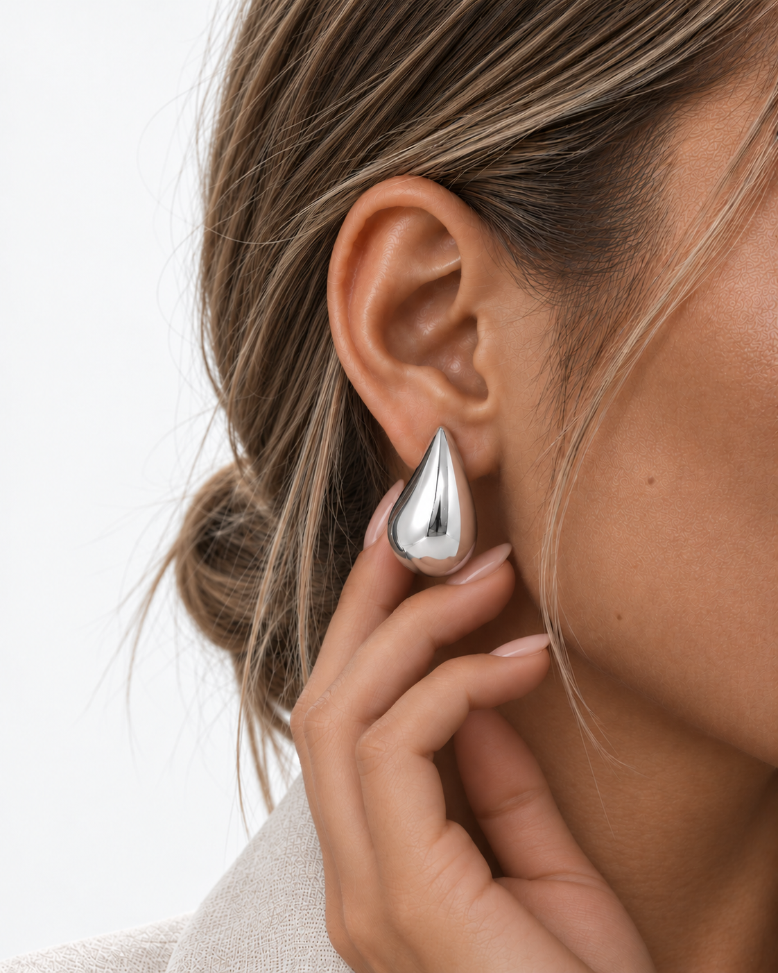 ÖRHÄNGEN DROP - SILVER