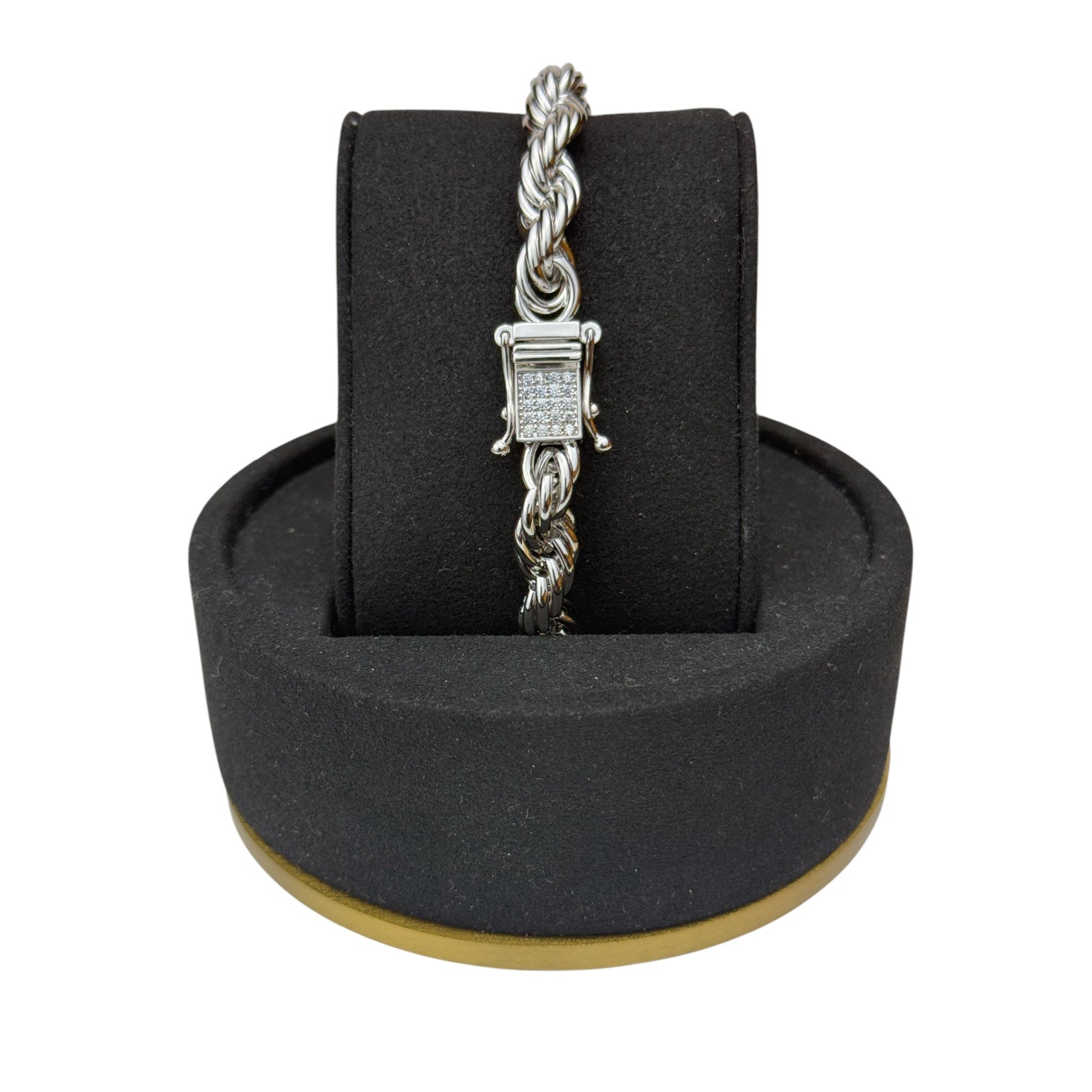 ARMBAND STHLM LYX - SILVER (8MM)