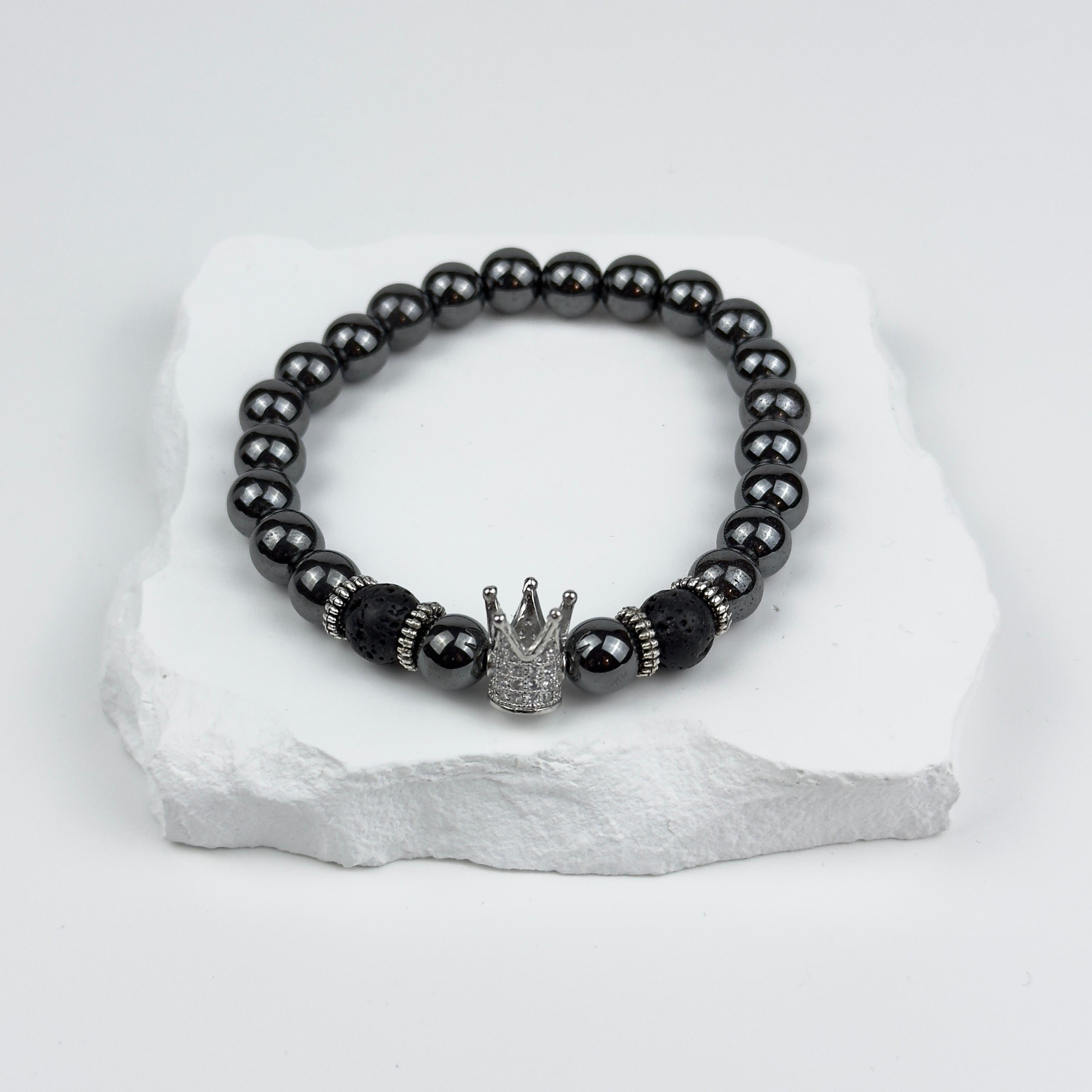 ARMBAND KRONA - SILVER