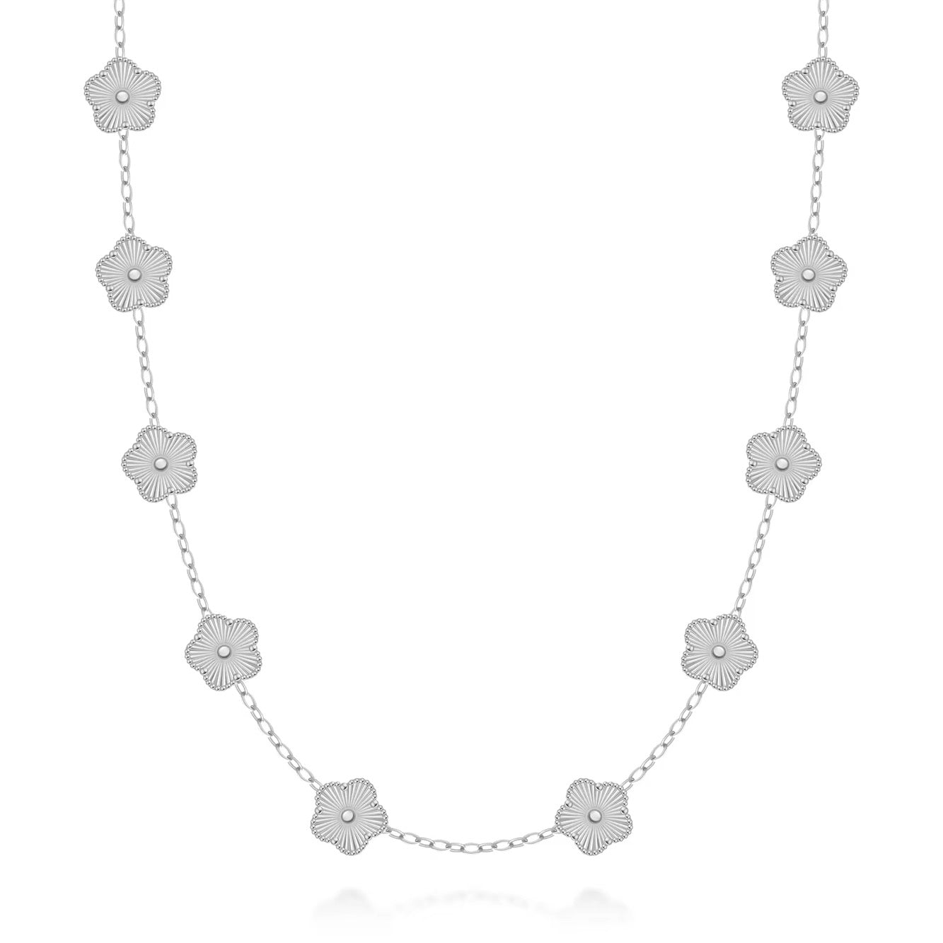 FIORI HALSBAND V2 - SILVER