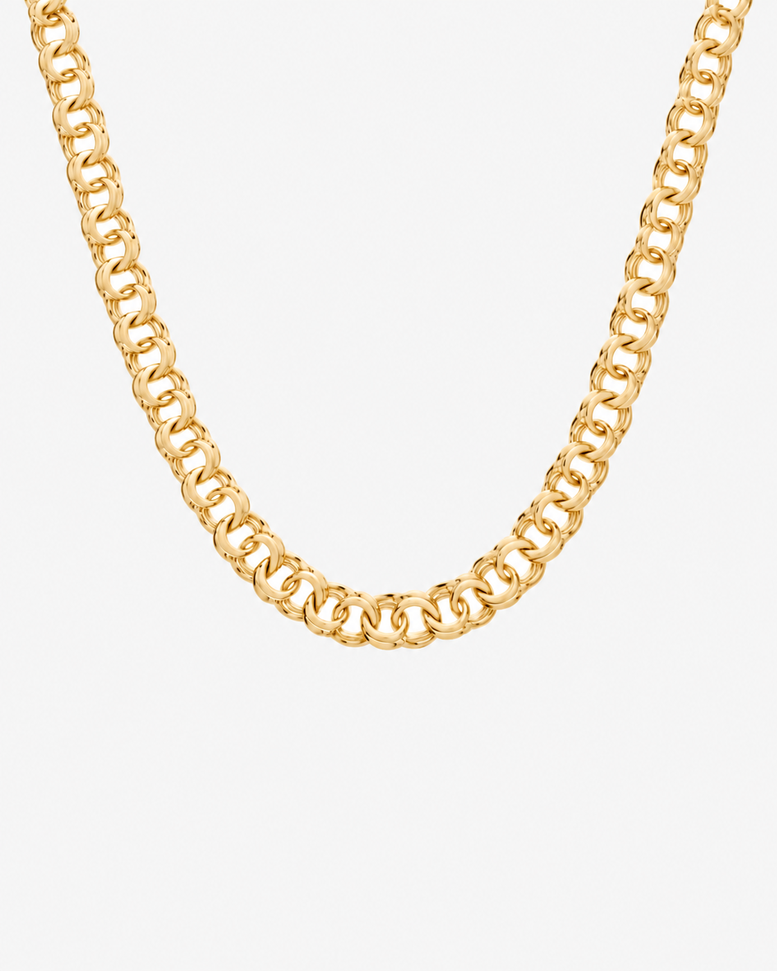 BISMARCK LYX HALSBAND - GULD (11MM)