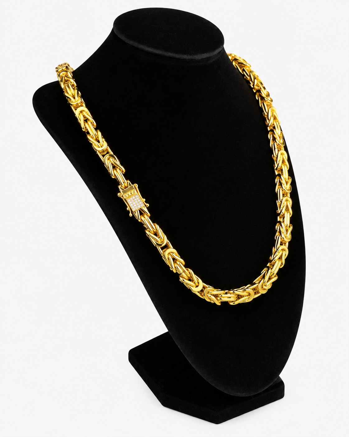 KEJSARLÄNK HALSBAND LYX - GULD (8MM)