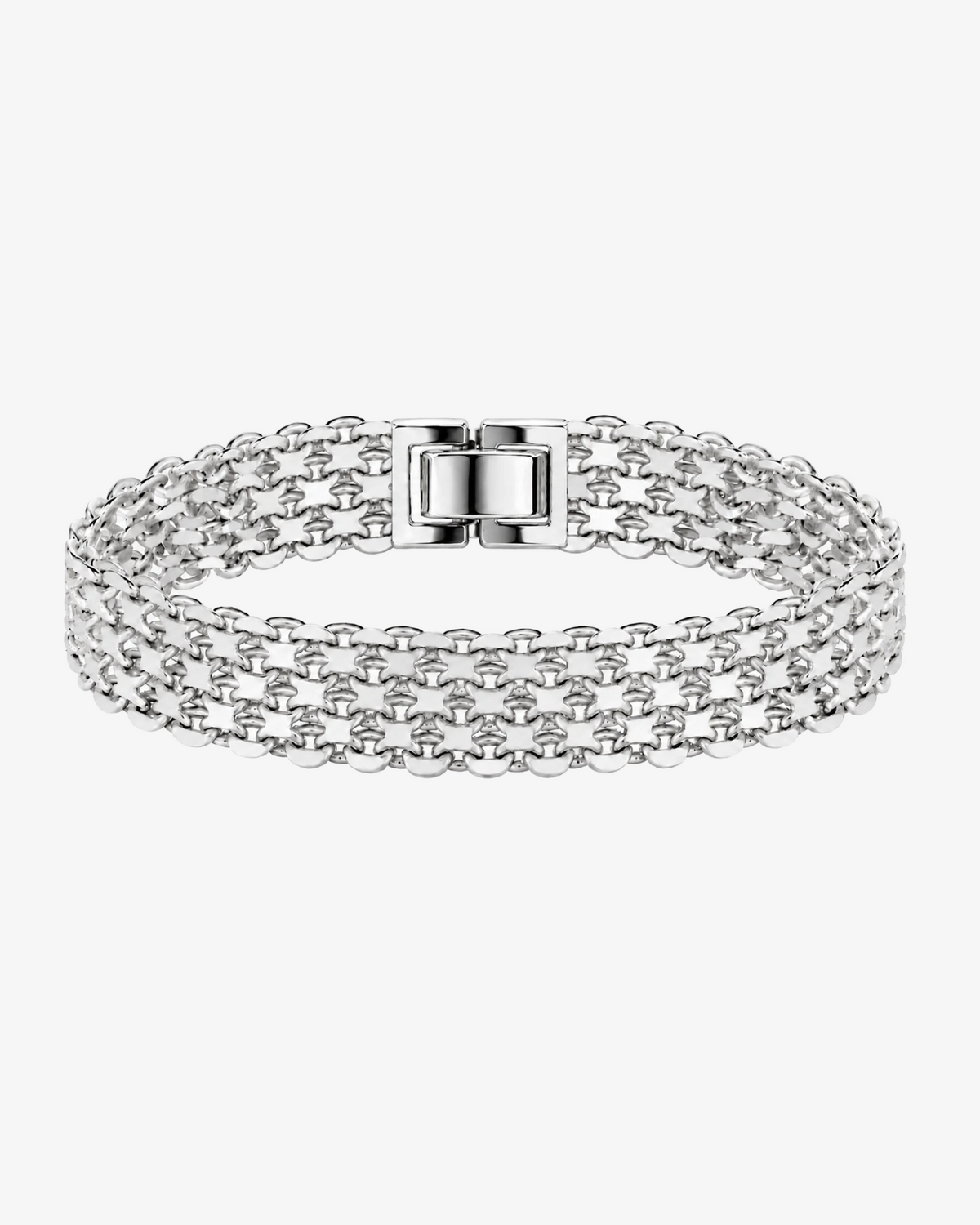 X-LÄNK LYX ARMBAND - SILVER (11MM)