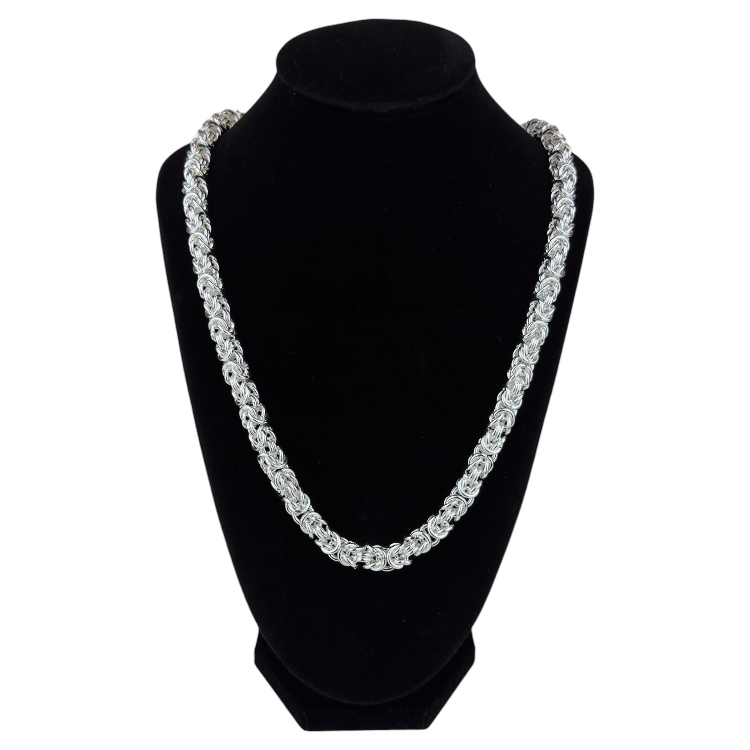 KEJSAR K2 HALSBAND - SILVER (8MM)