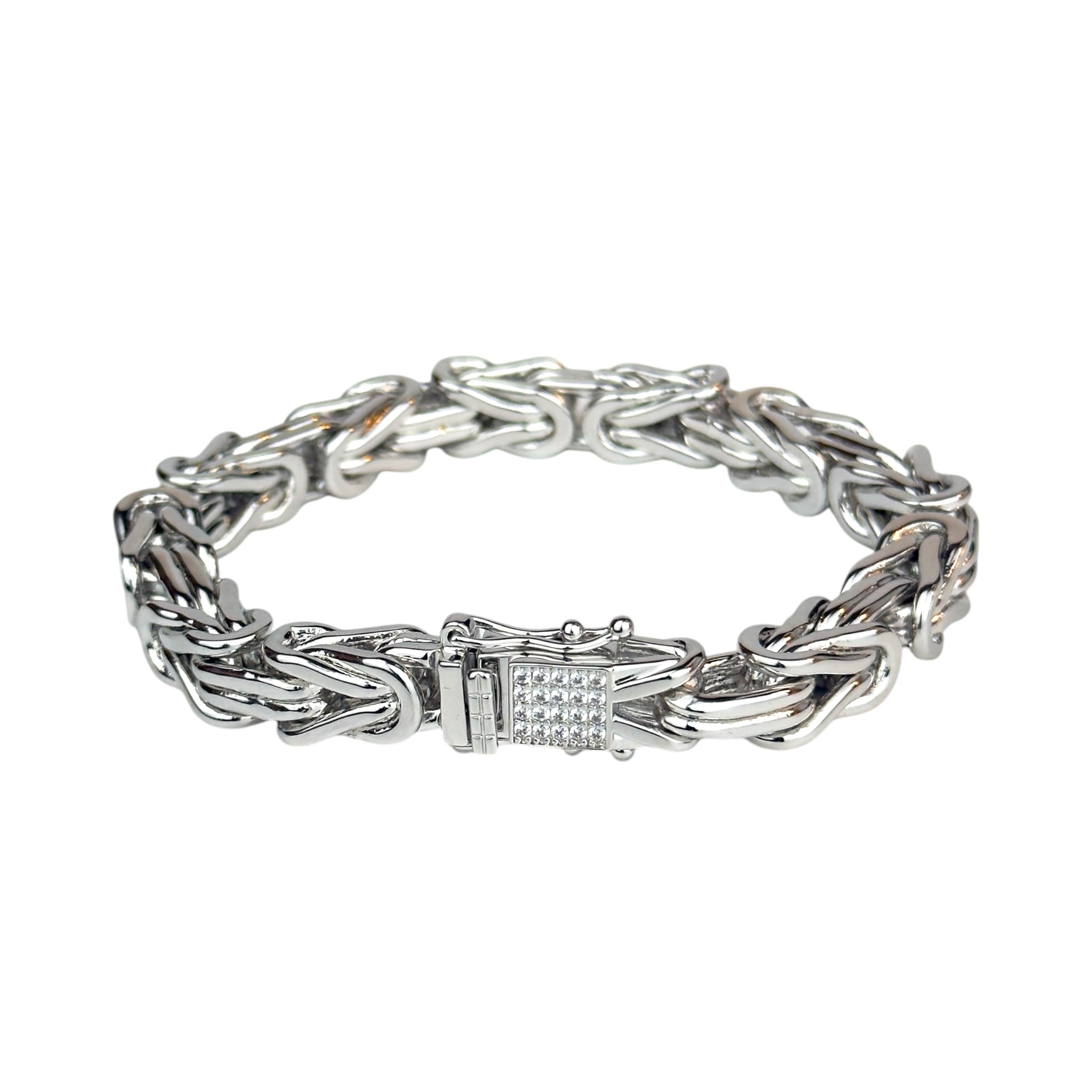 KEJSAR ARMBAND LYX - SILVER (8MM)