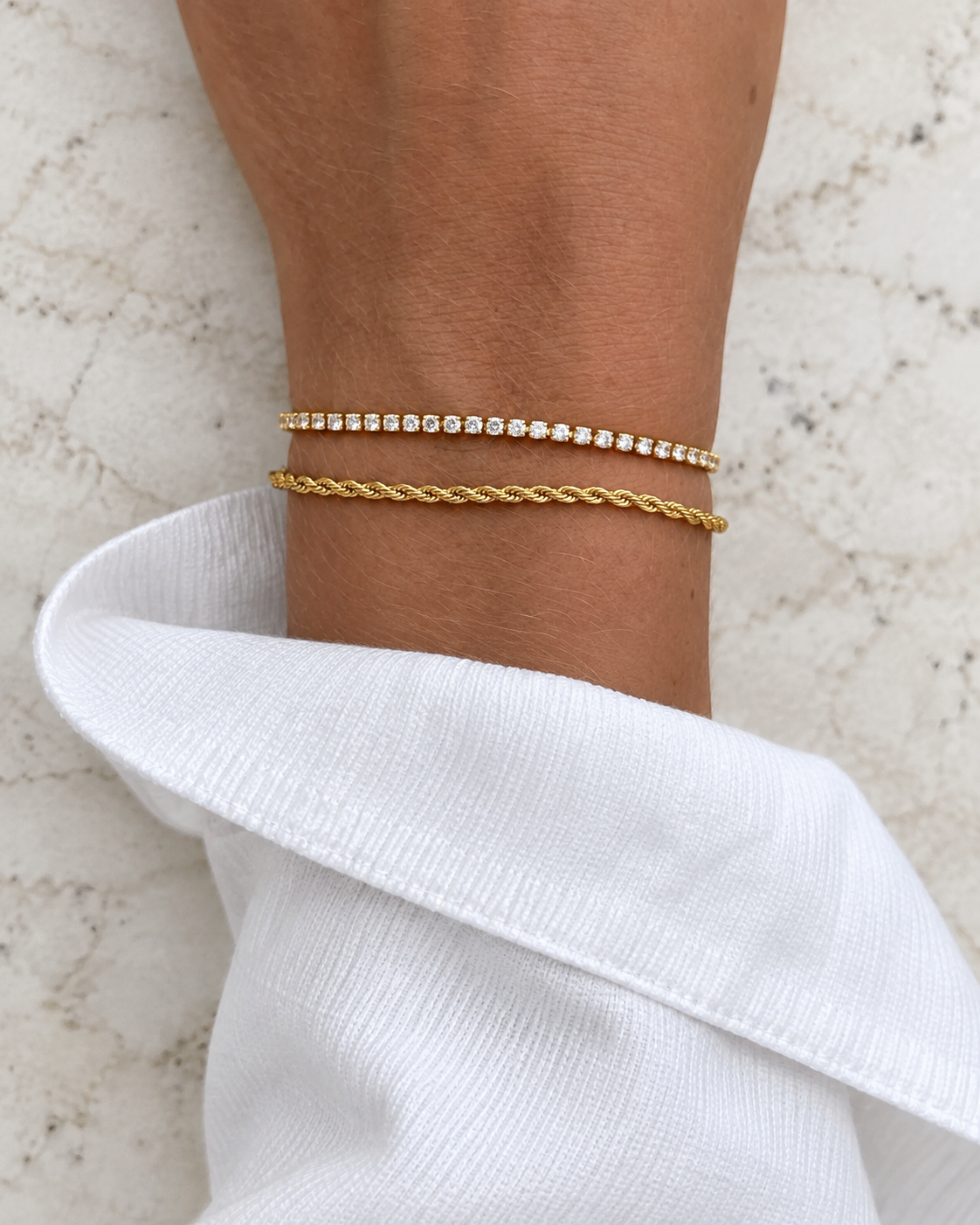 ARMBAND STHLM - GULD (3MM)