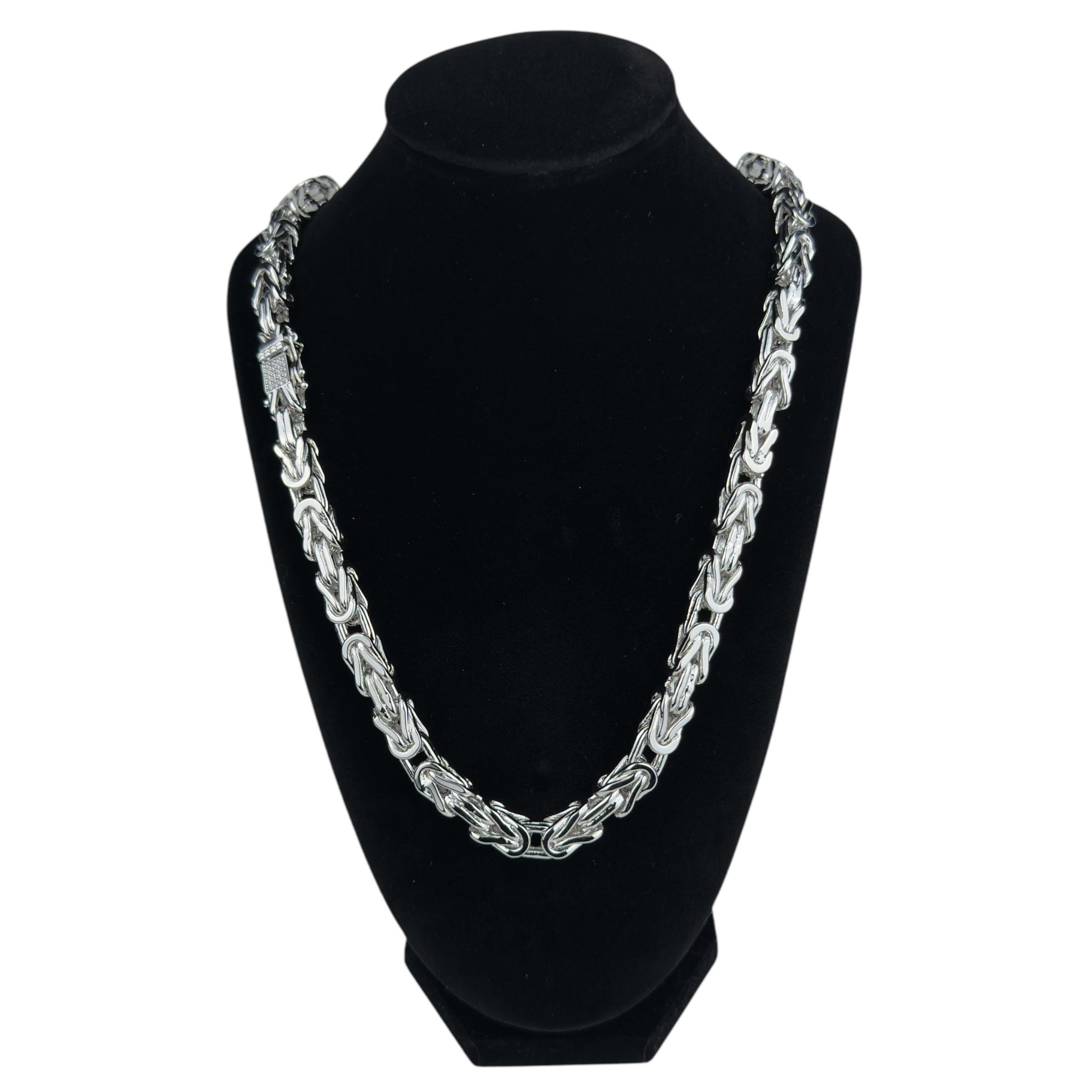 KEJSAR HALSBAND LYX - SILVER (8MM)