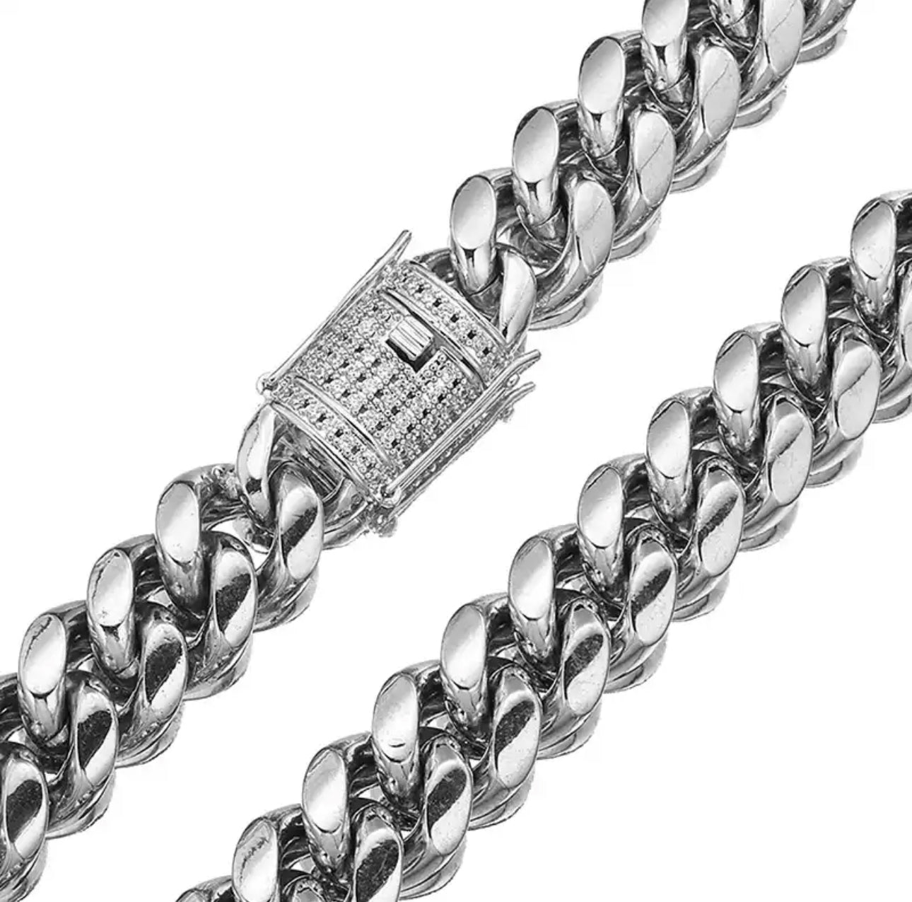 CUBAN ARMBAND LYX - SILVER (6MM)