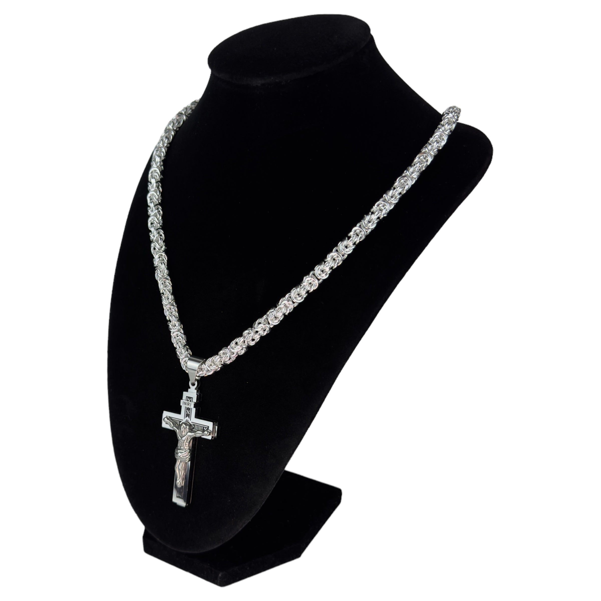 KEJSAR K2 MED CROCE - SILVER (6MM)