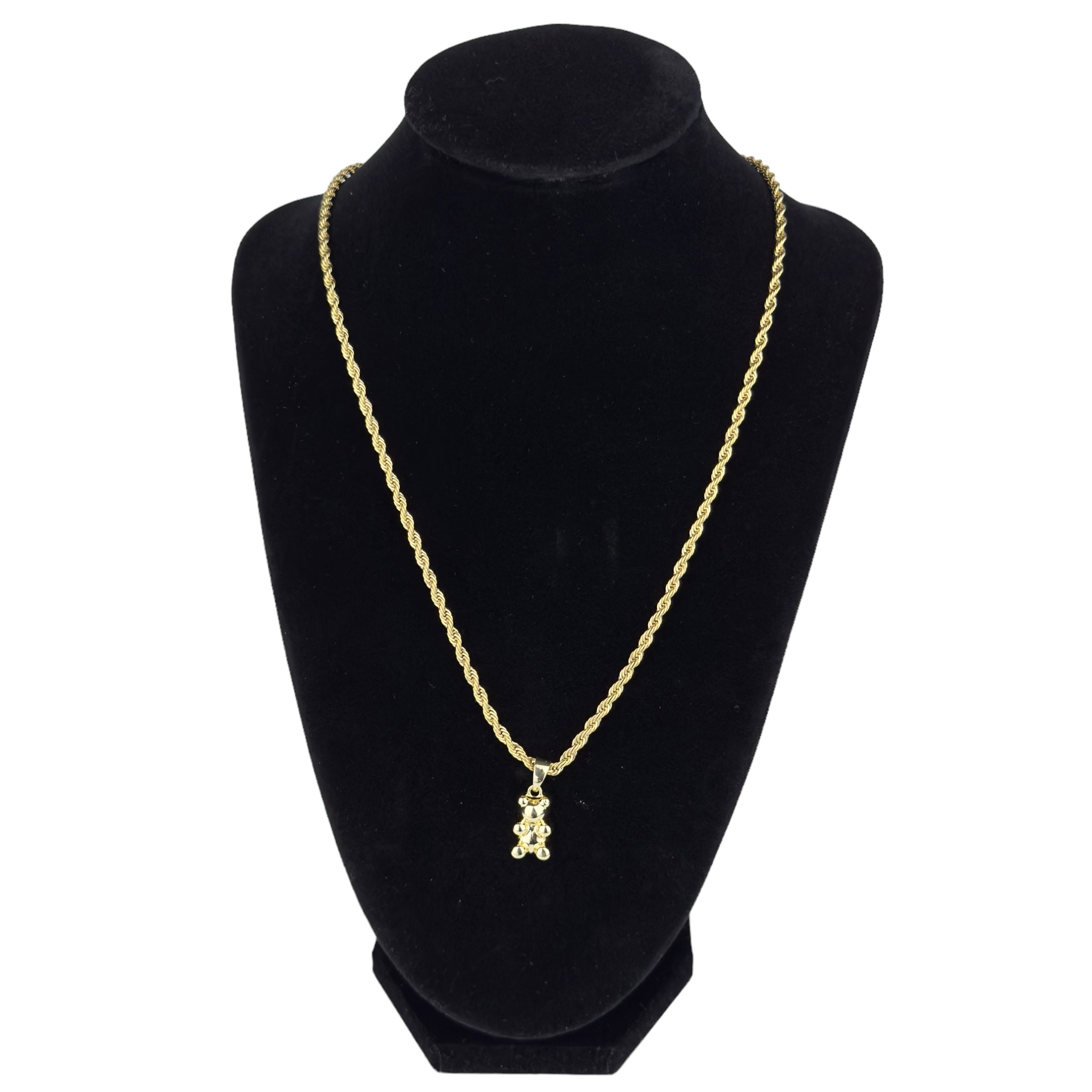 STHLM MED GUMMY BEAR - GULD (3MM)