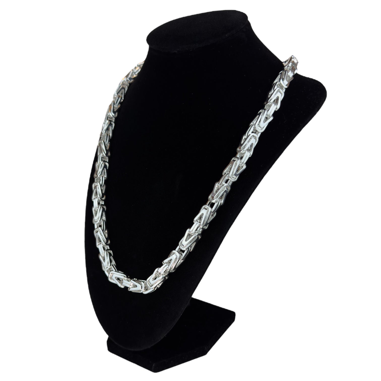 KEJSAR K1 HALSBAND - SILVER (8MM)