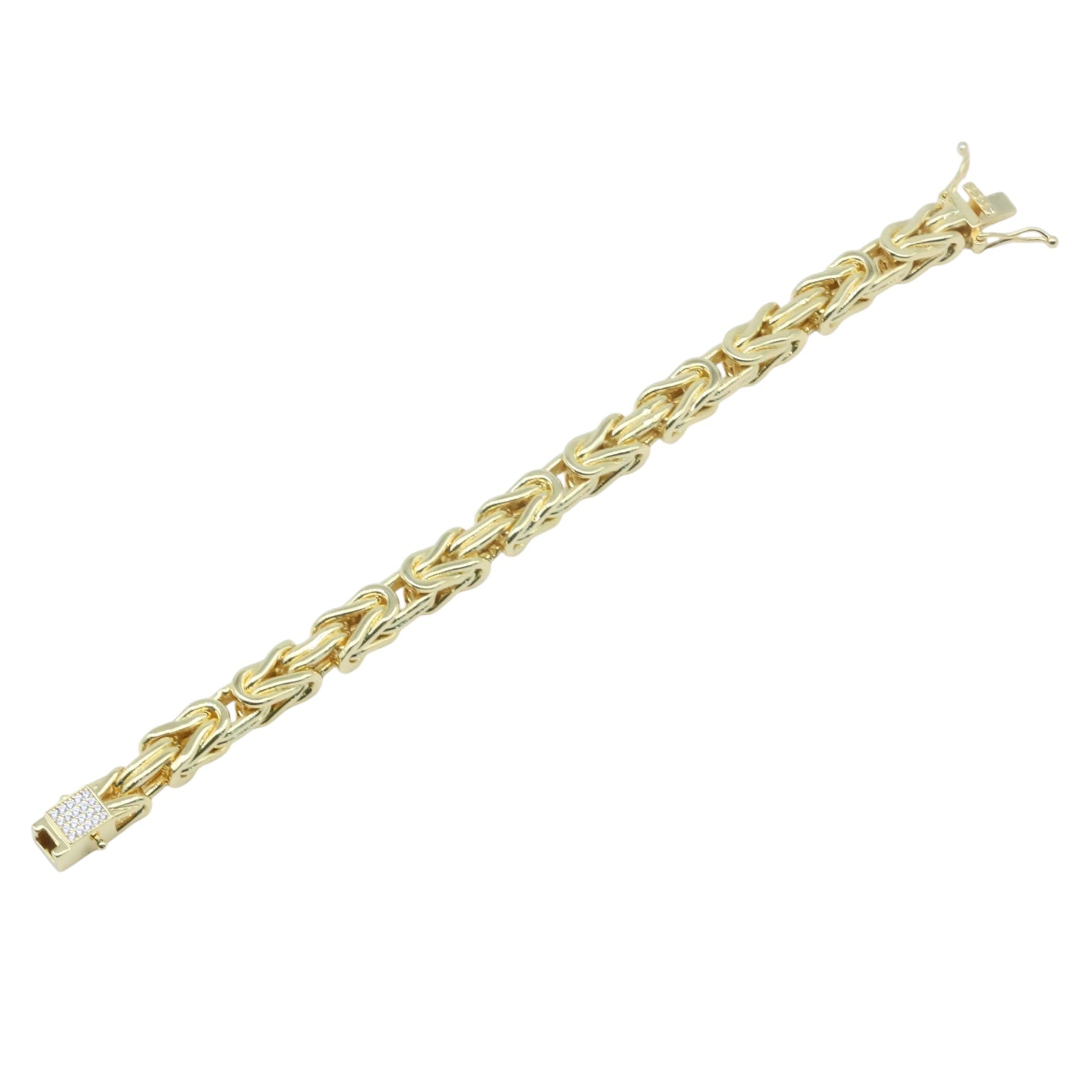 KEJSAR ARMBAND LYX  - GULD (8MM)