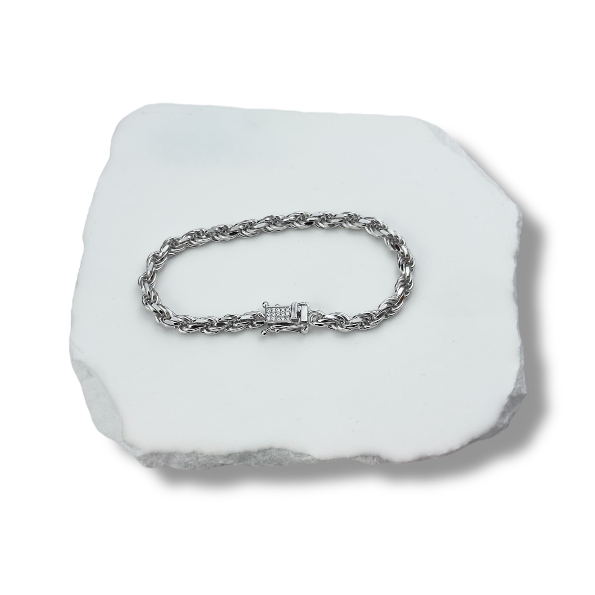 STHLM ARMBAND S925 - SILVER (6MM)