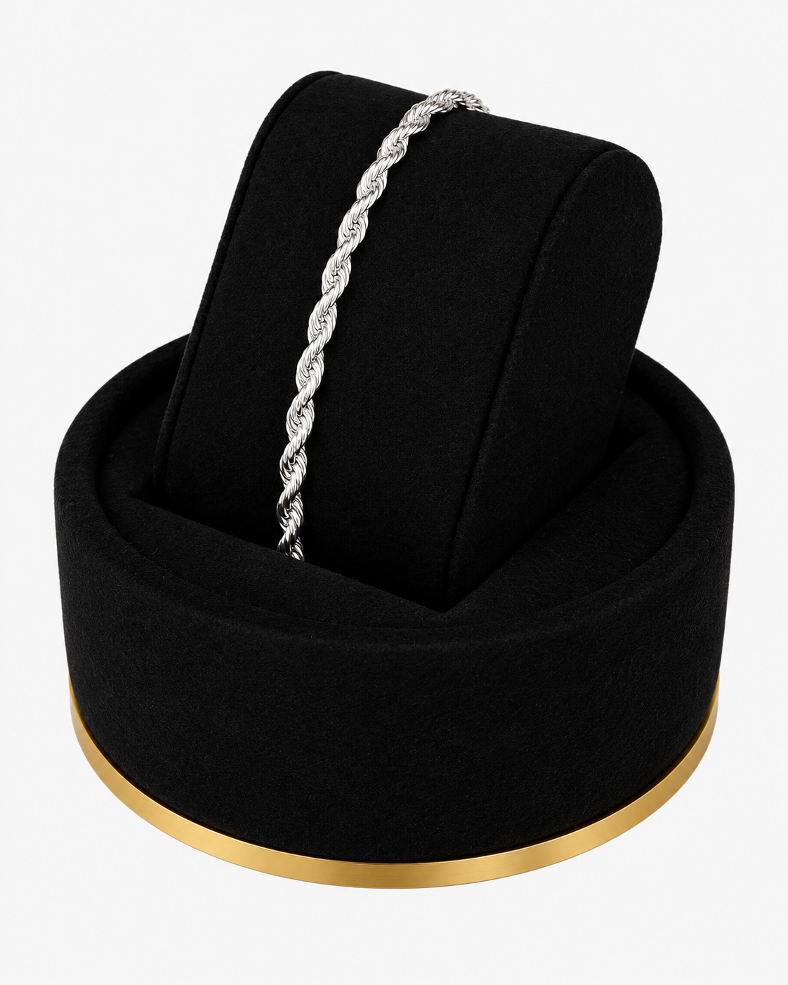 ARMBAND STHLM - SILVER (4MM)