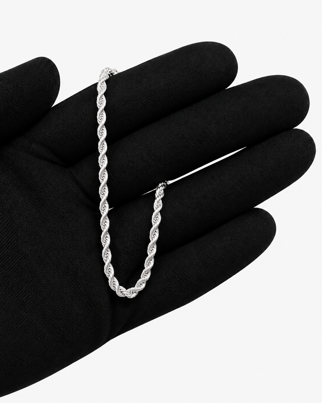 ARMBAND STHLM - SILVER (4MM)