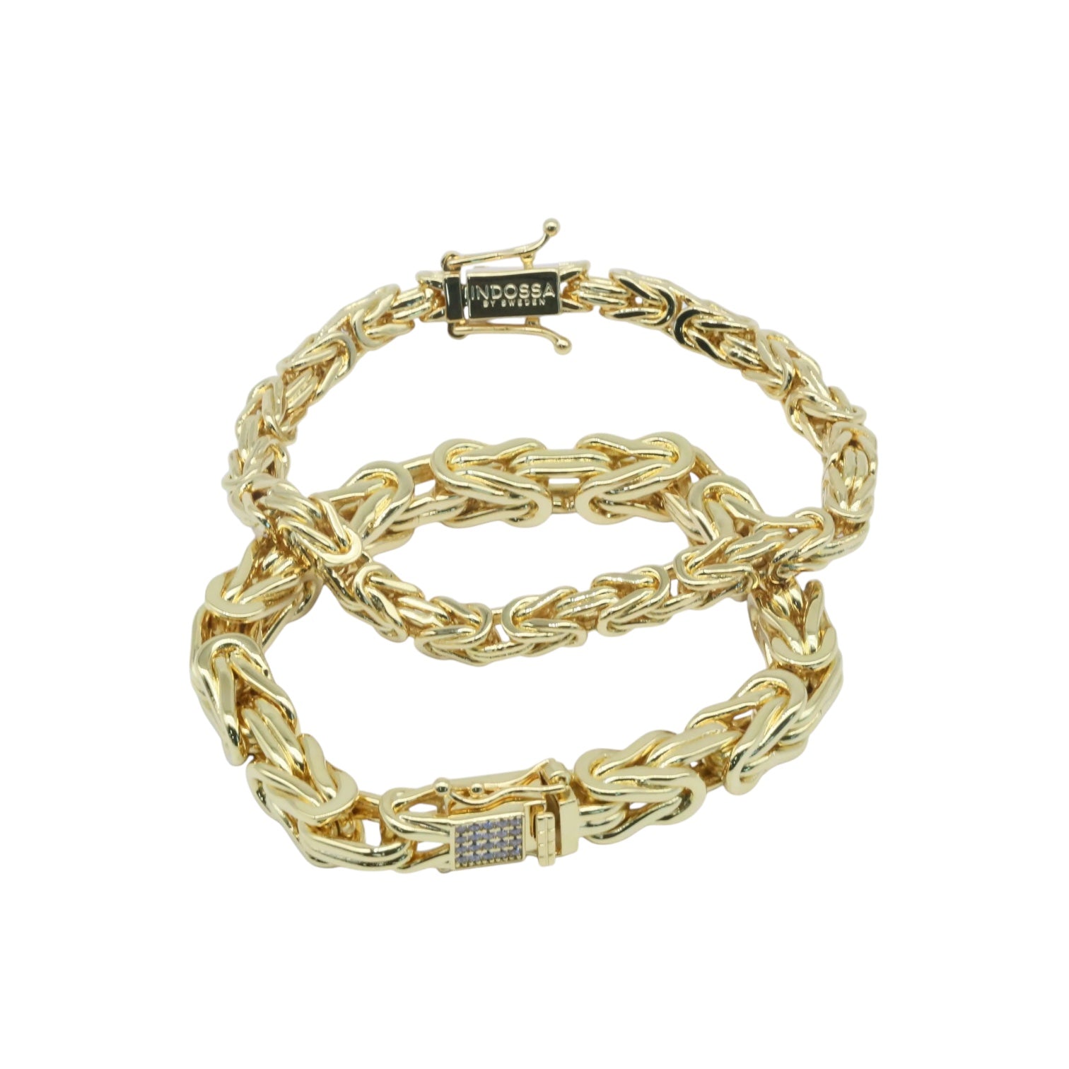 KEJSAR ARMBAND LYX - GULD (8MM)