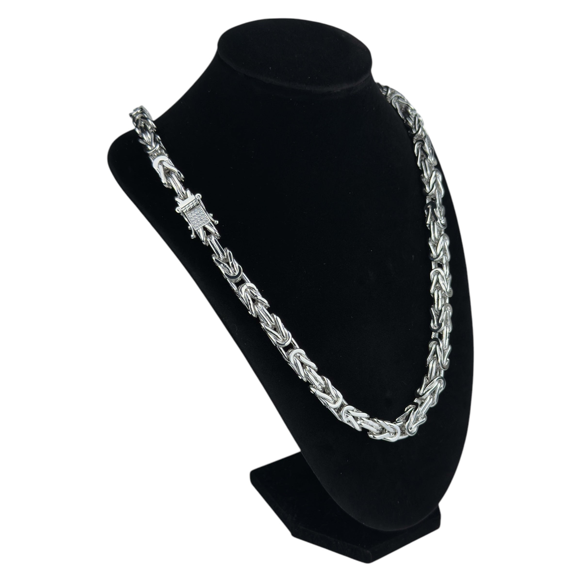 KEJSAR HALSBAND LYX - SILVER (8MM)