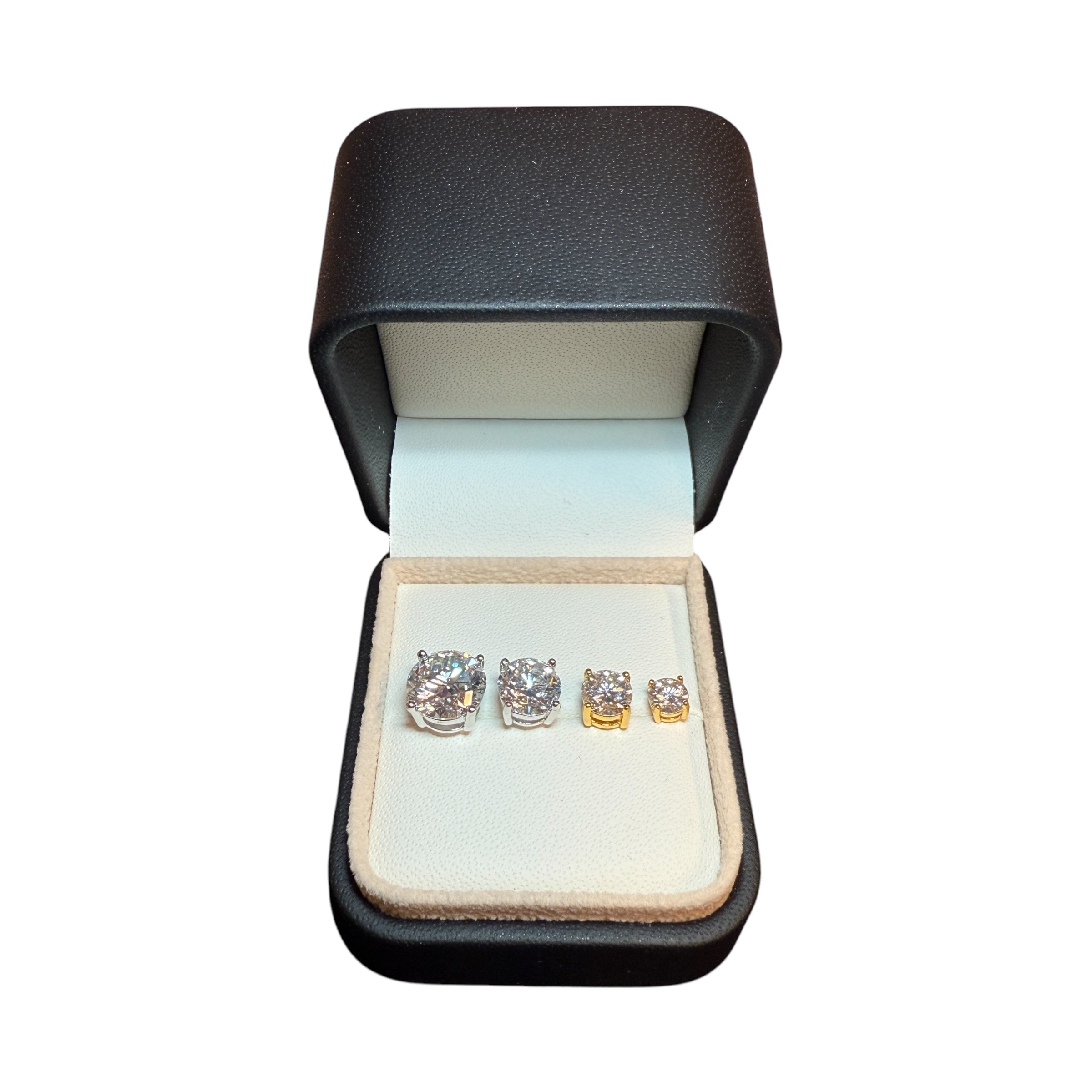 ÖRHÄNGEN DIAMANT MOISSANITE S925 - SILVER