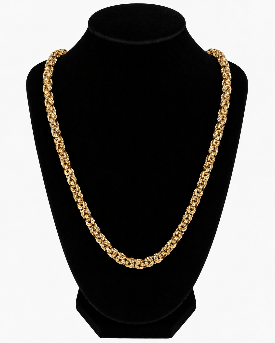 KEJSARLÄNK K2 HALSBAND - GULD (6MM)