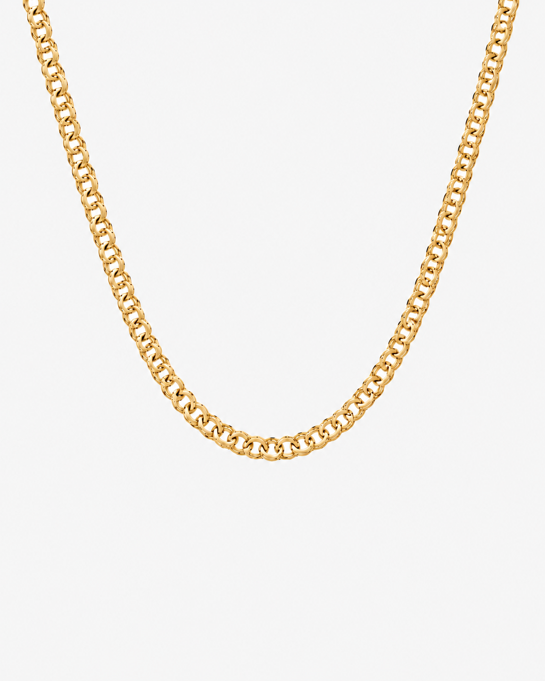 BISMARCK LYX HALSBAND - GULD (6MM)