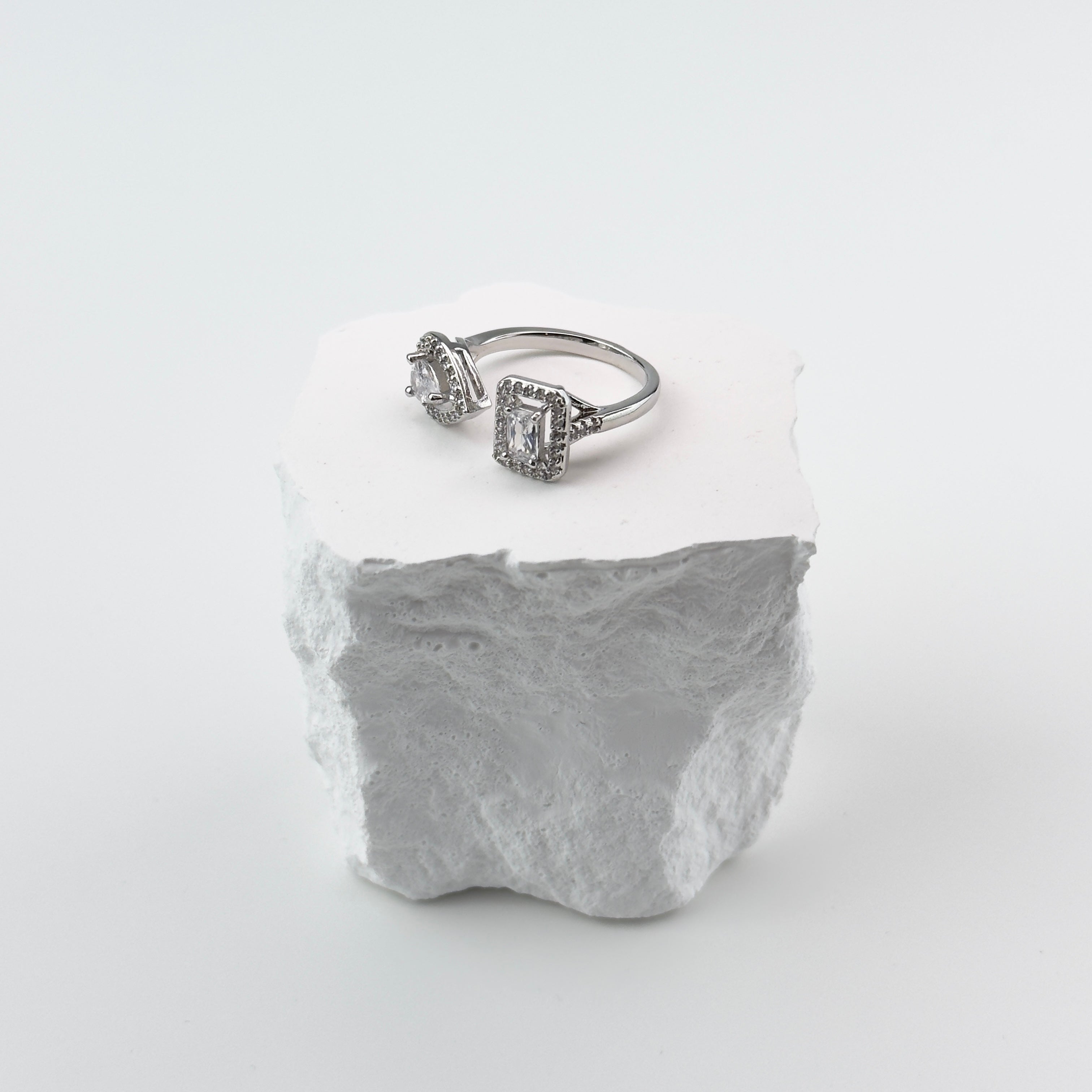 RING DIAMANTE - SILVER