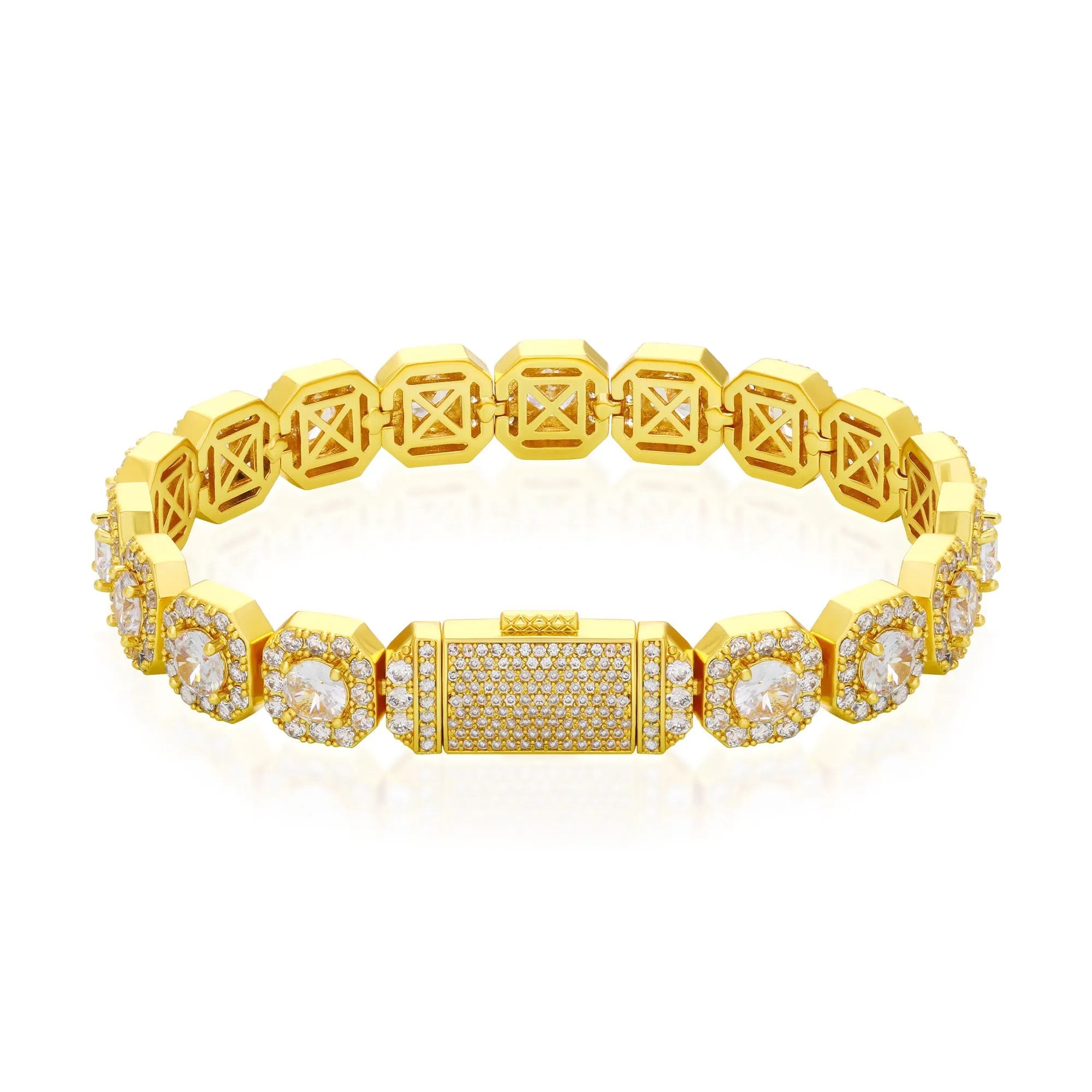 MONACO ICE ARMBAND - GULD