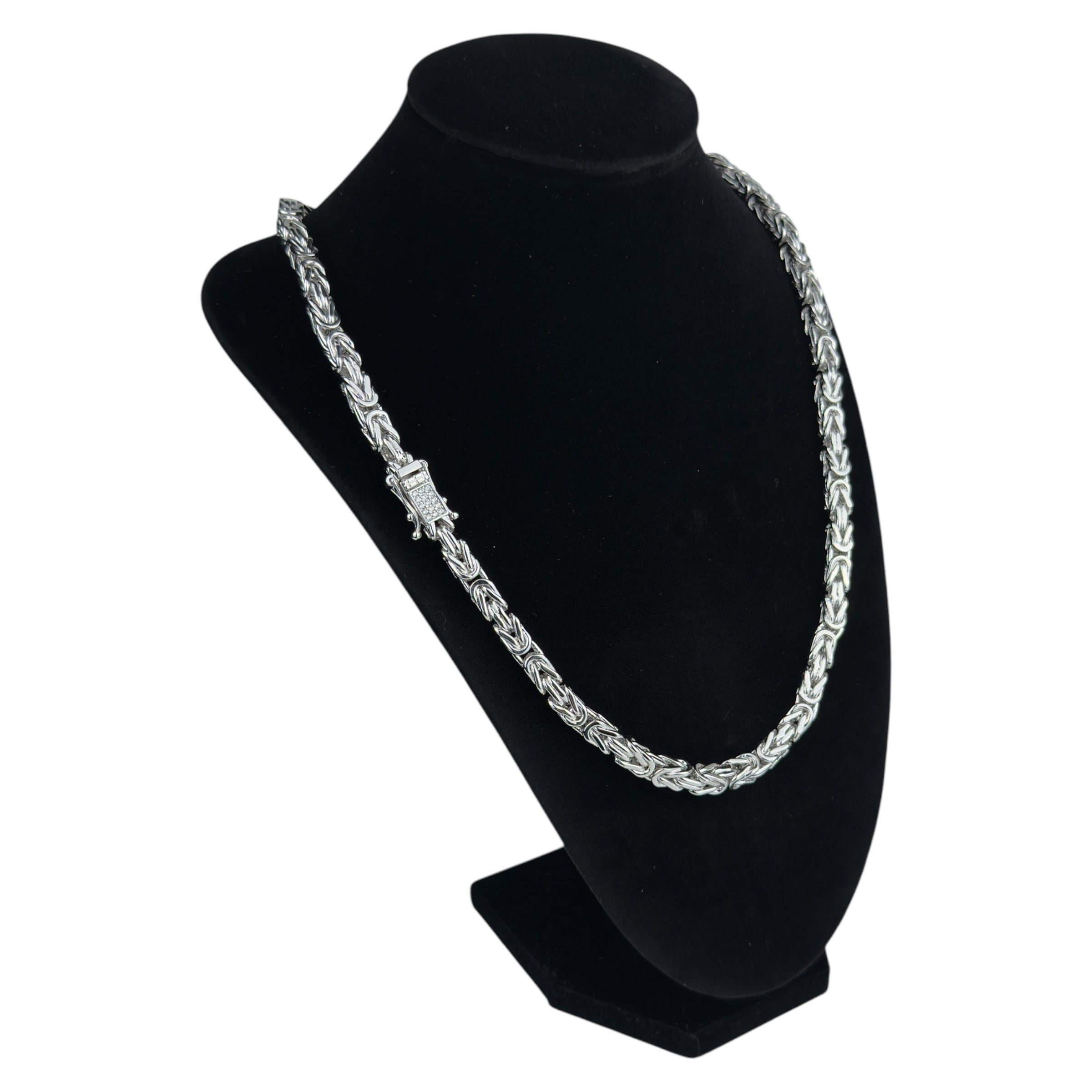 KEJSAR HALSBAND LYX - SILVER (6MM)