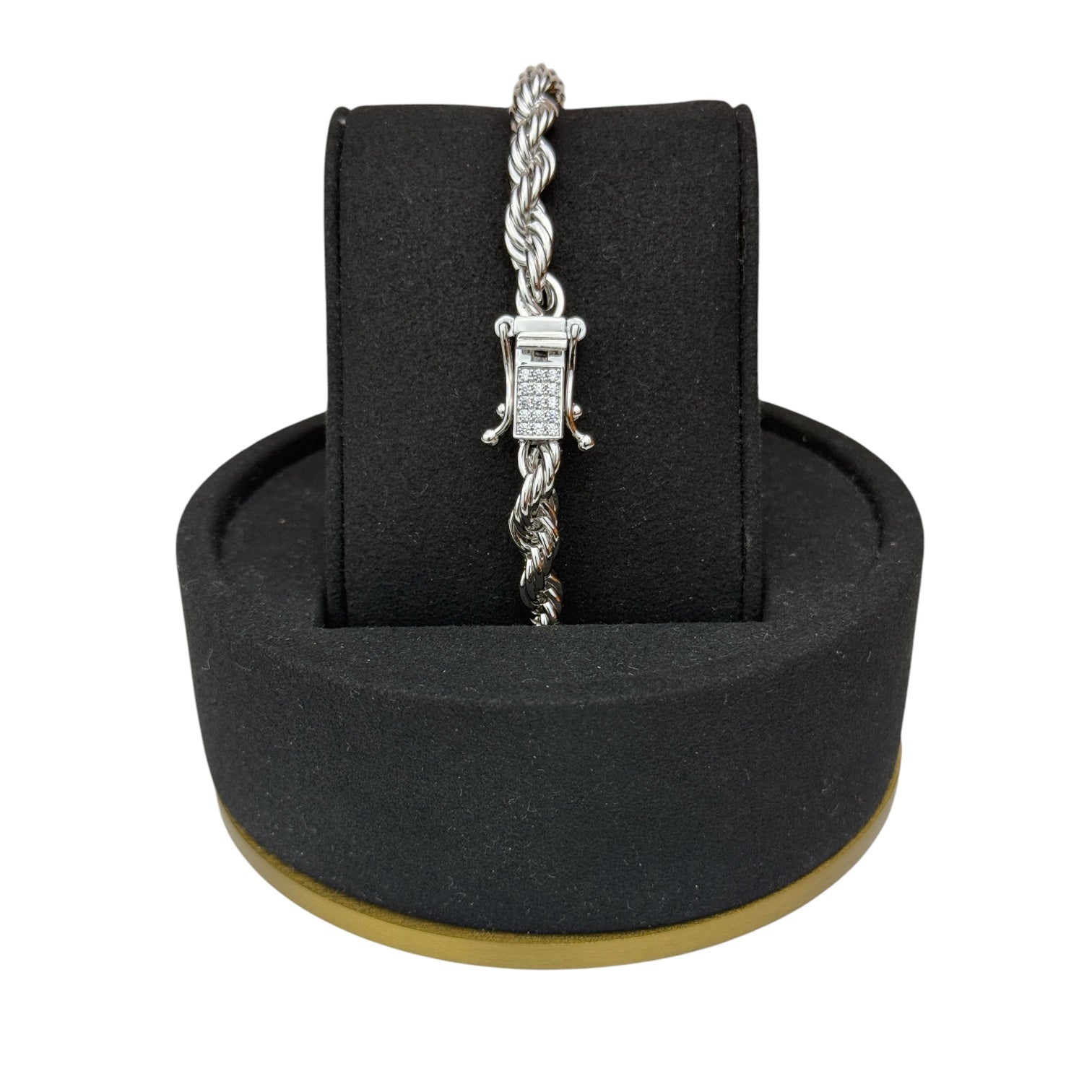 ARMBAND STHLM LYX - SILVER (6MM)