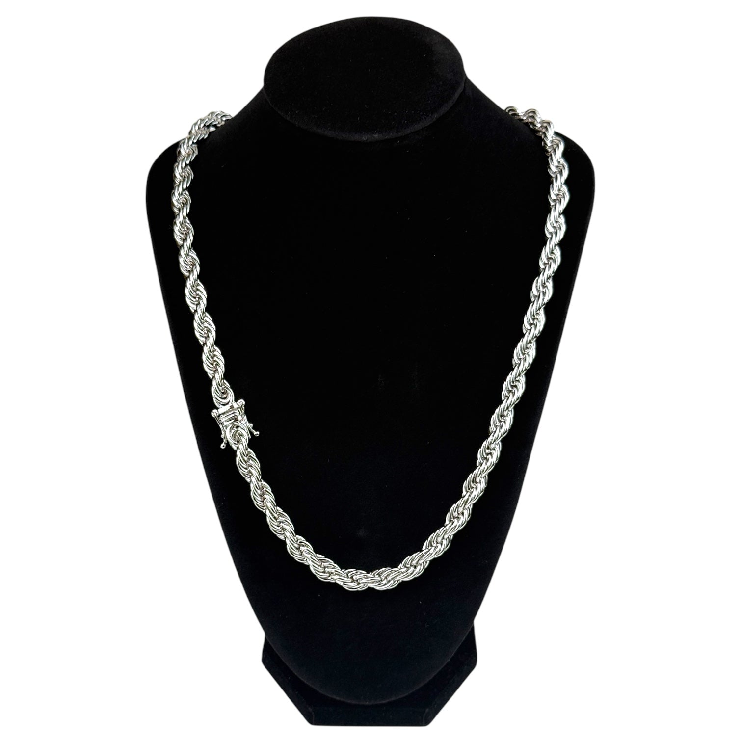 HALSBAND STHLM LYX - SILVER (8MM)