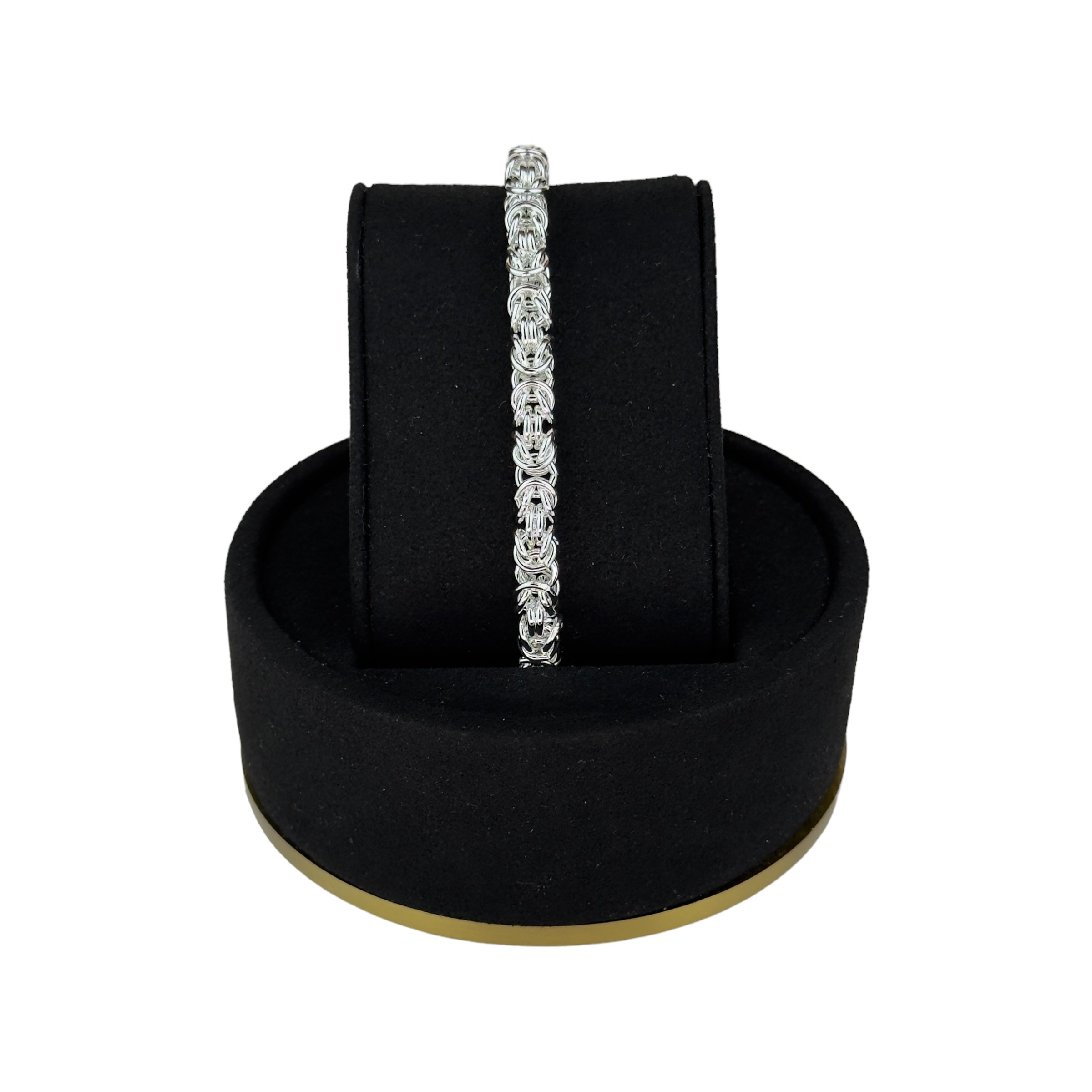 KEJSAR K2 ARMBAND - SILVER (6MM)