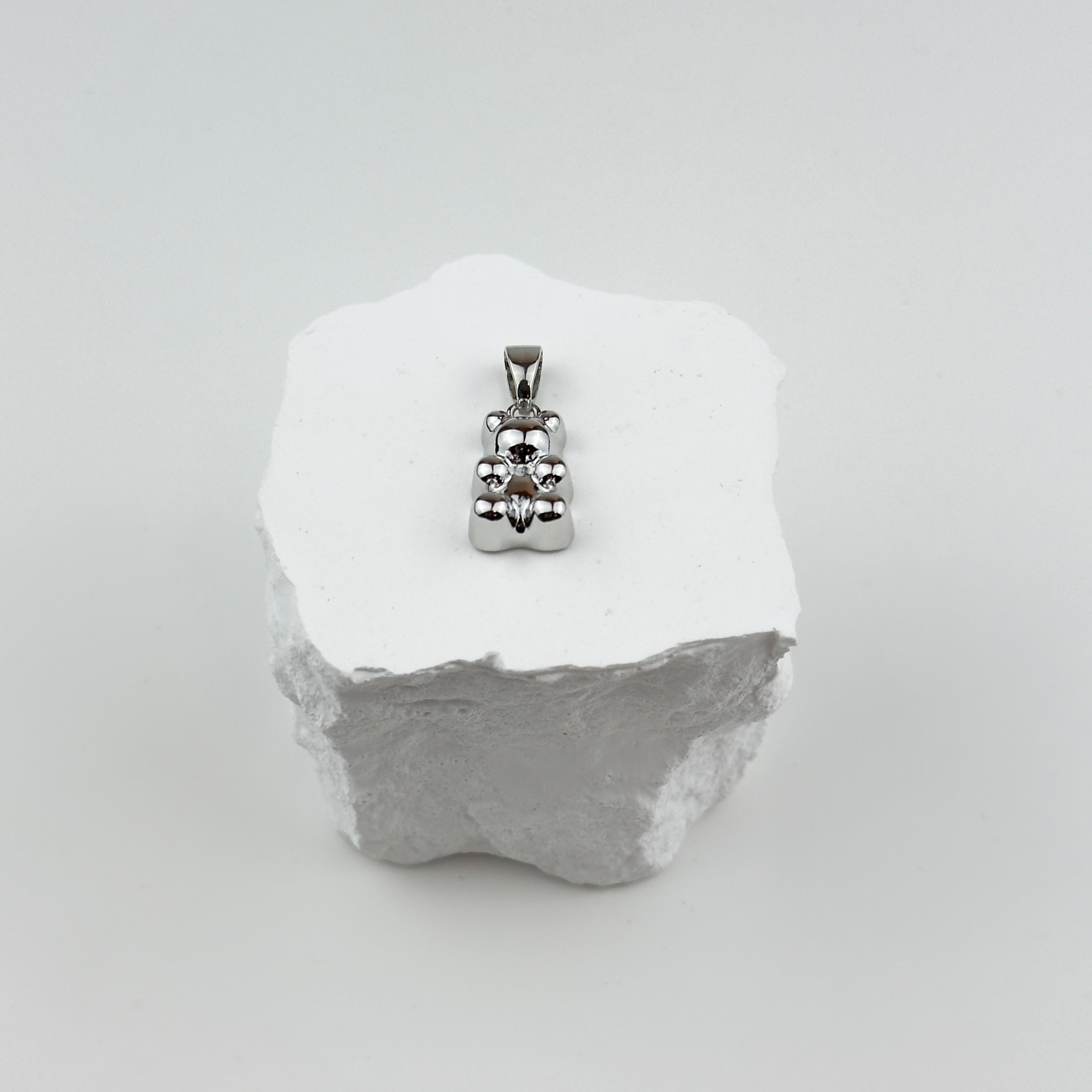 HÄNGSMYCKE GUMMY BEAR - SILVER
