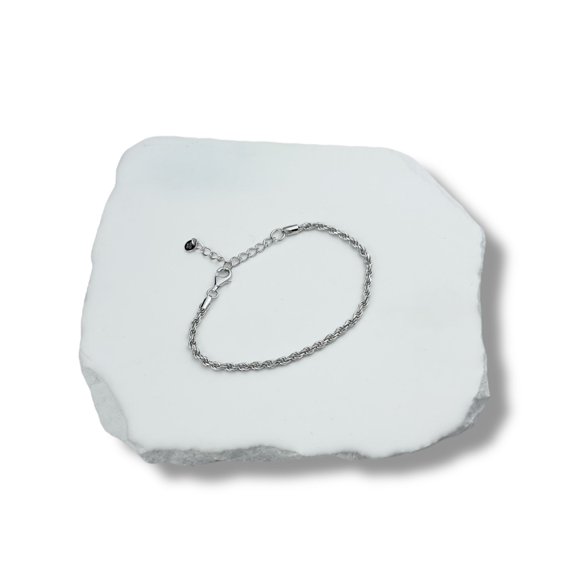 STHLM ARMBAND S925 - SILVER (3MM)