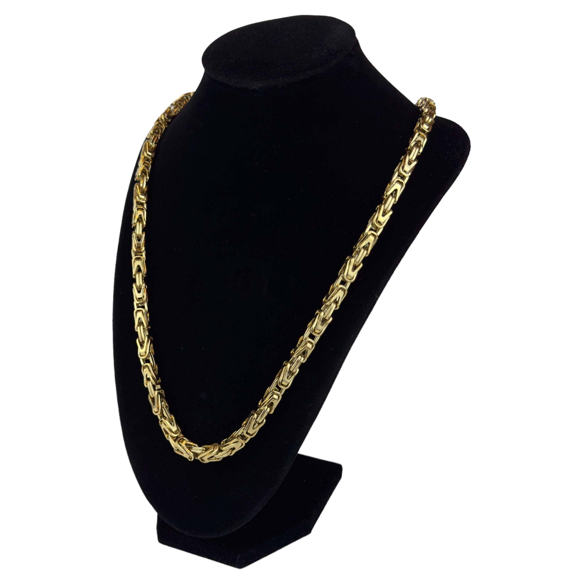KEJSAR K1 HALSBAND - GULD (6MM)
