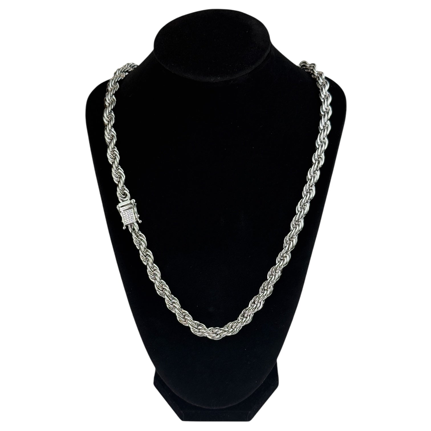 HALSBAND STHLM LYX - SILVER (8MM)