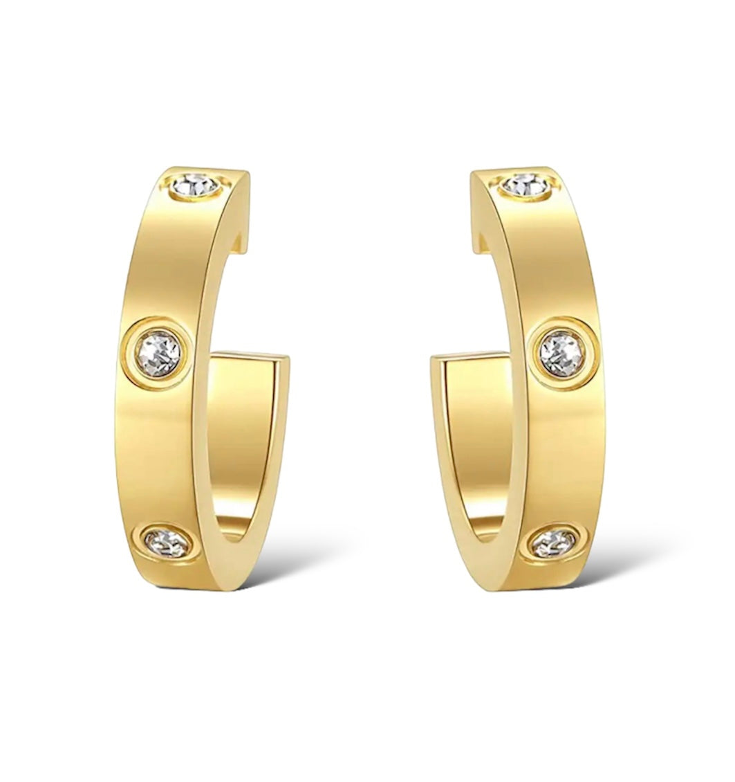 ÖRHÄNGEN PARIS - GULD