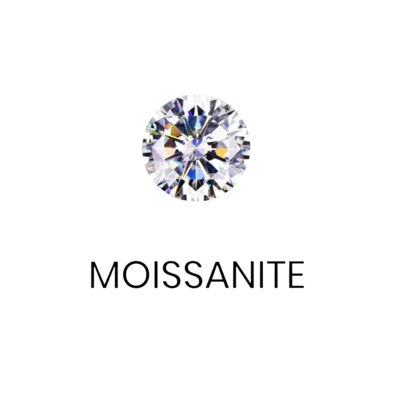 DIAMANT RING MOISSANITE S925 - SILVER
