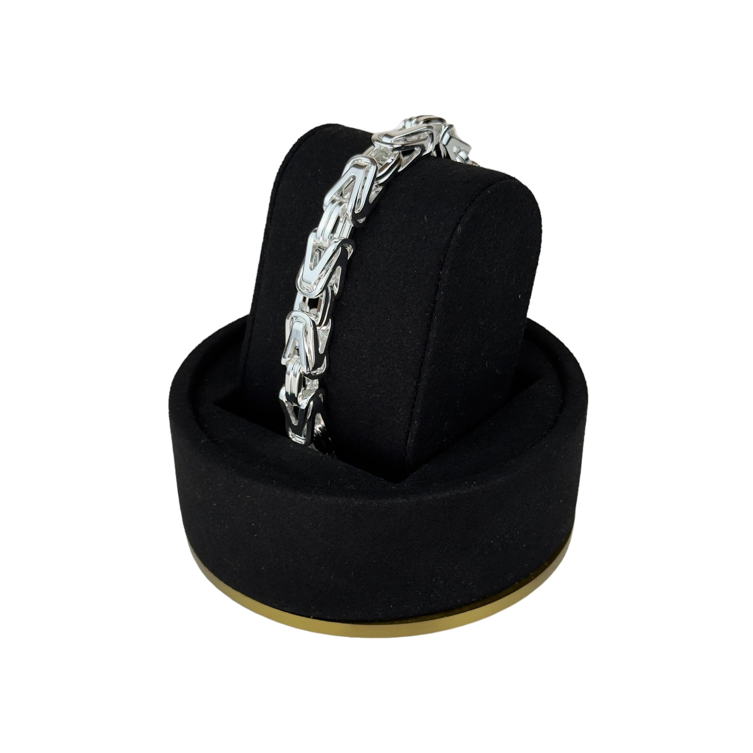 KEJSAR K1 ARMBAND - SILVER (8MM)