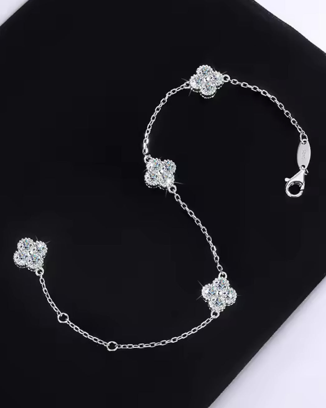 ARMBAND CHIARA MOISSANITE S925 - SILVER