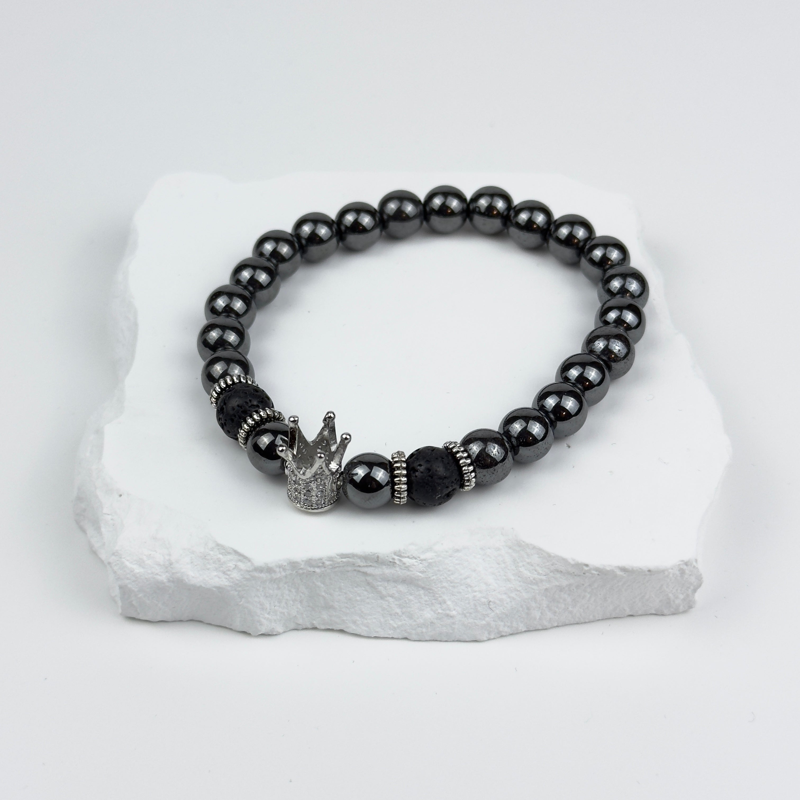 ARMBAND KRONA - SILVER