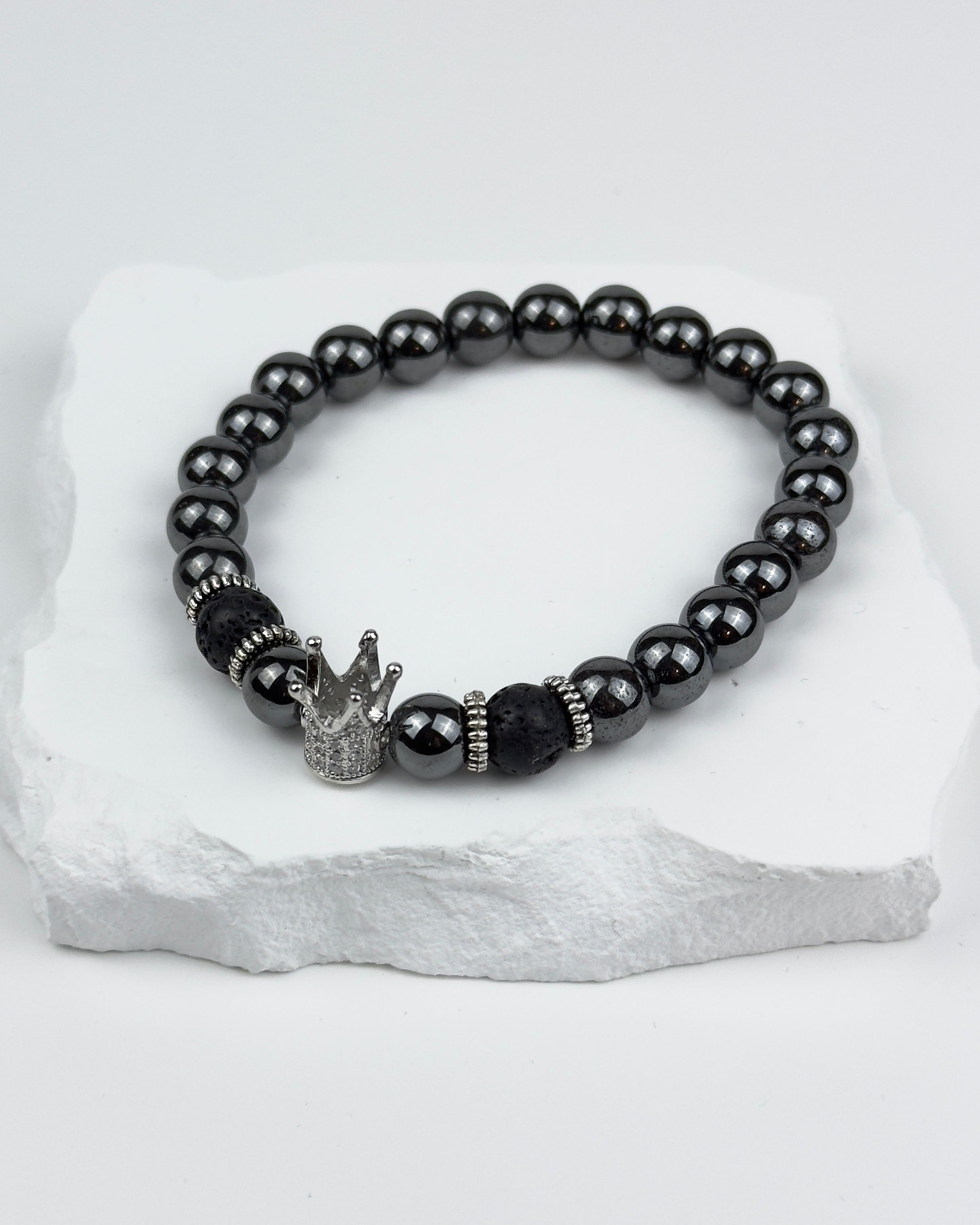 ARMBAND KRONA - SILVER