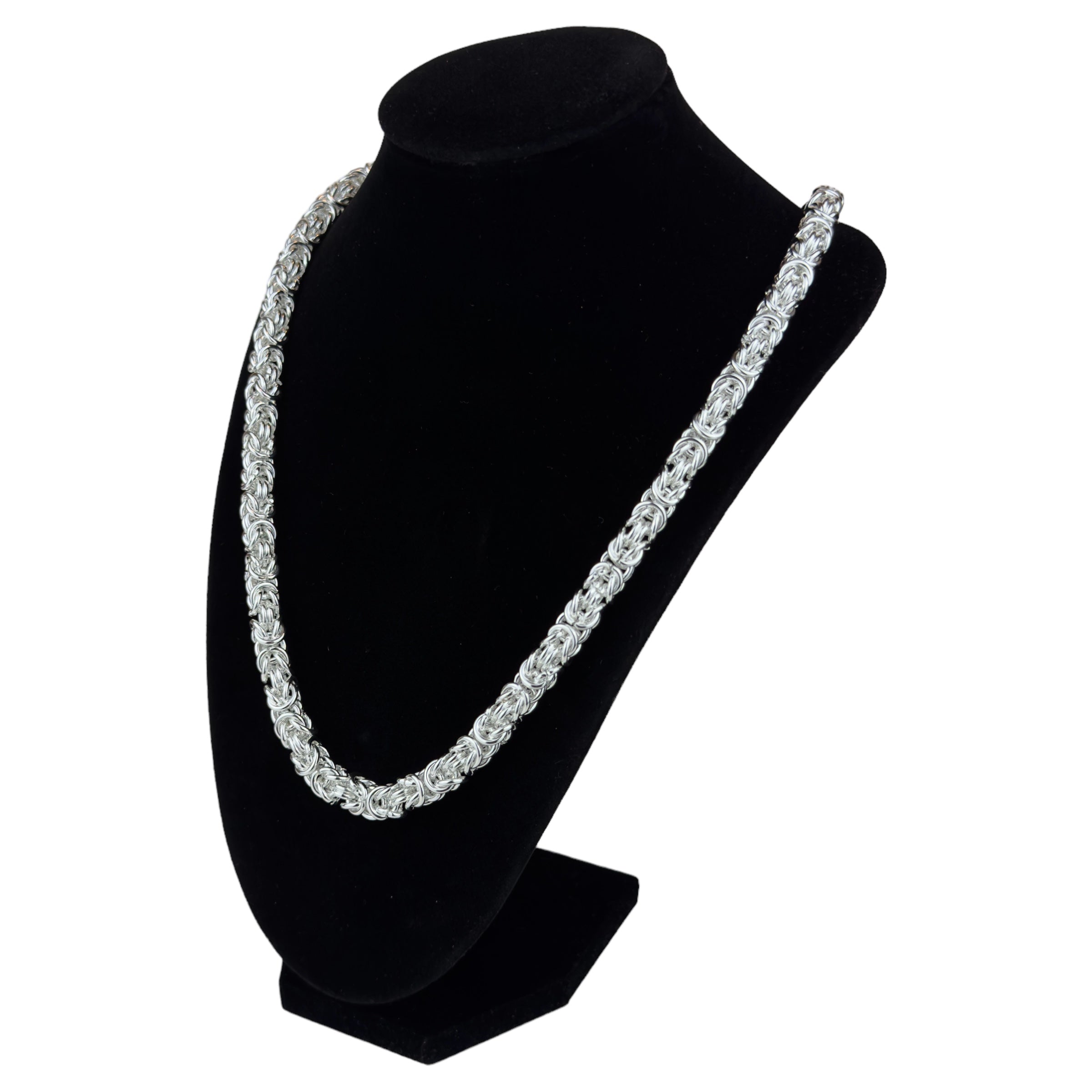 KEJSAR K2 HALSBAND - SILVER (8MM)