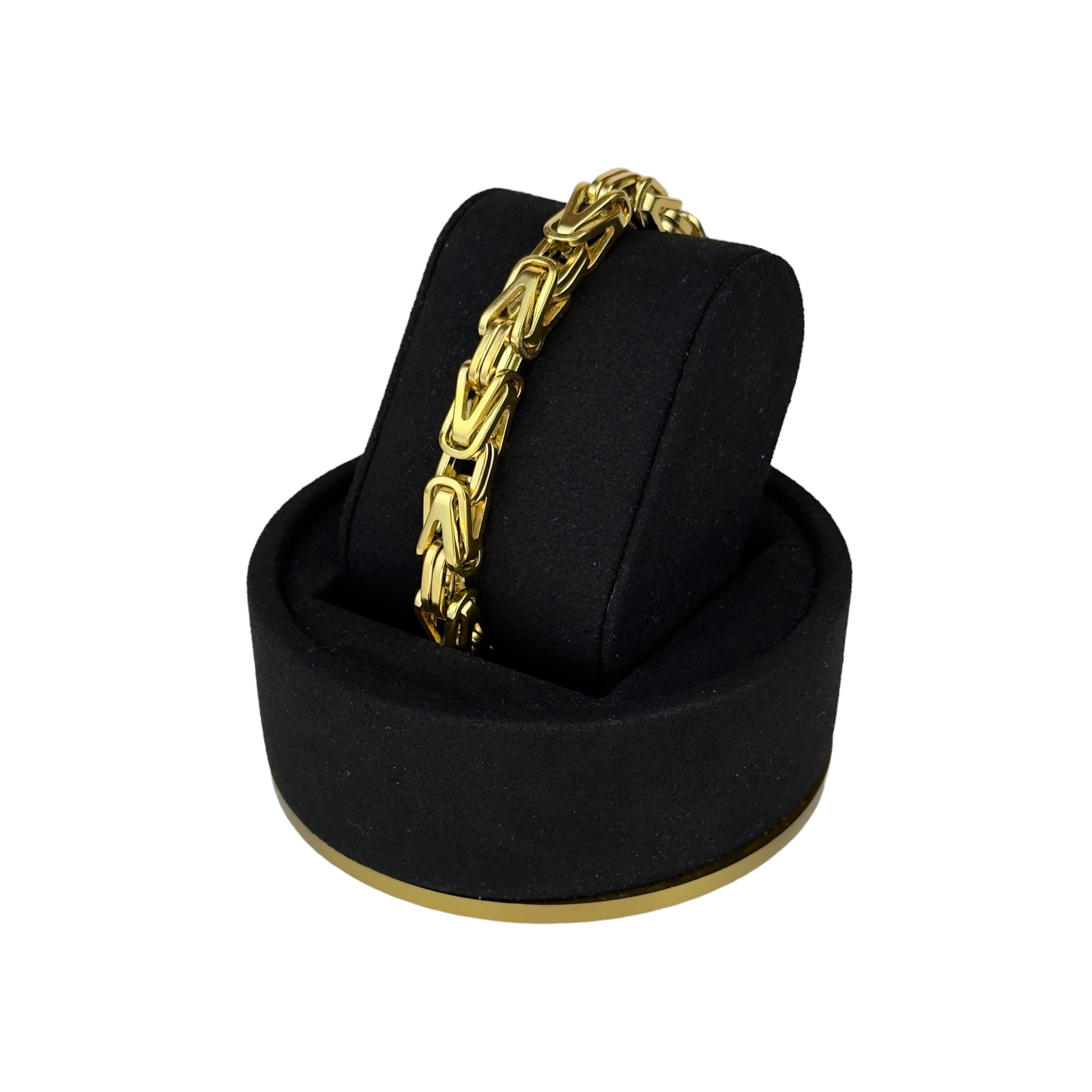 KEJSAR K1 ARMBAND - GULD (8MM)