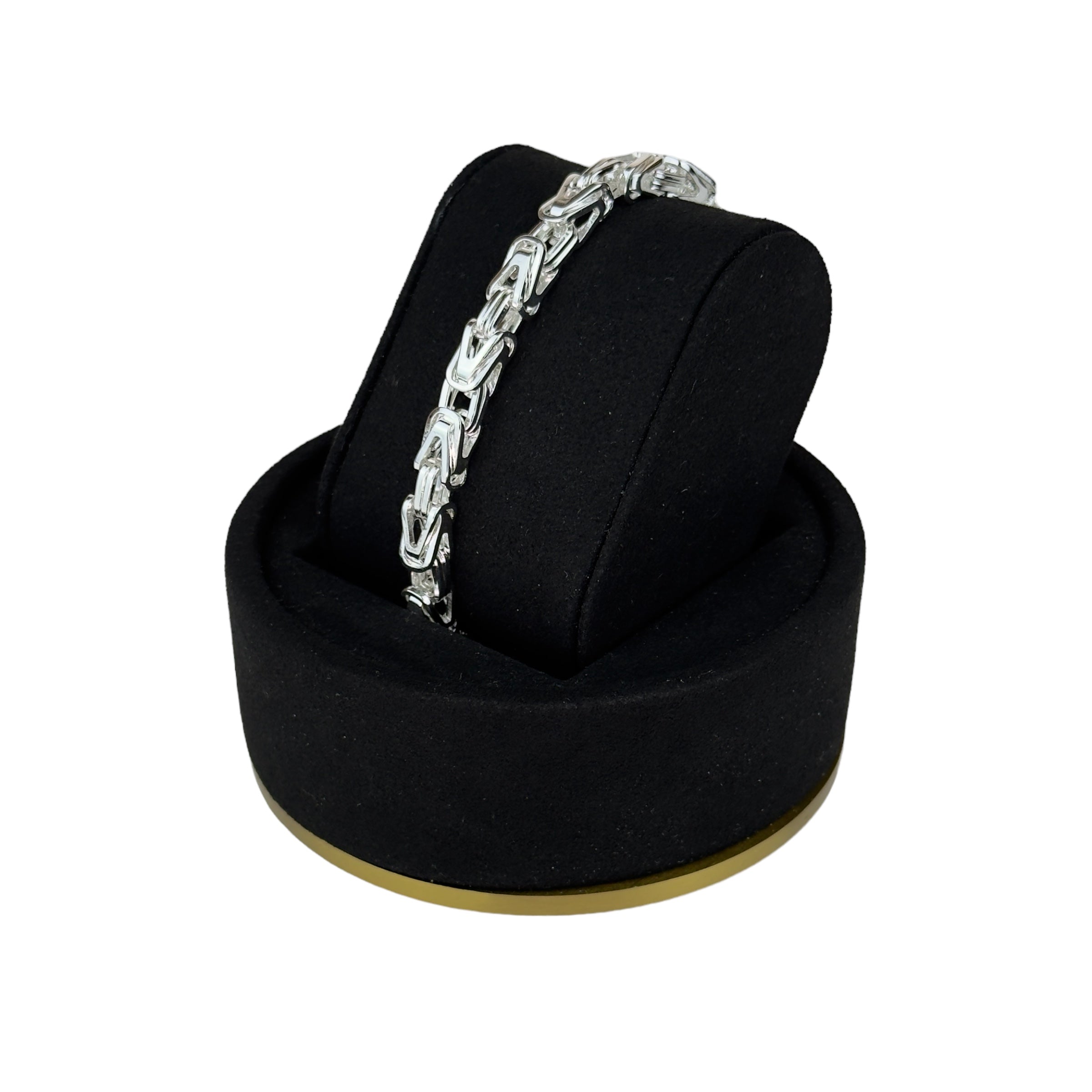 KEJSAR K1 ARMBAND - SILVER (6MM)