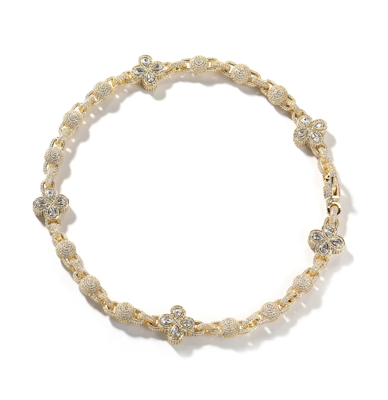 FIORI GLOBE DIAMANT HALSBAND - GULD