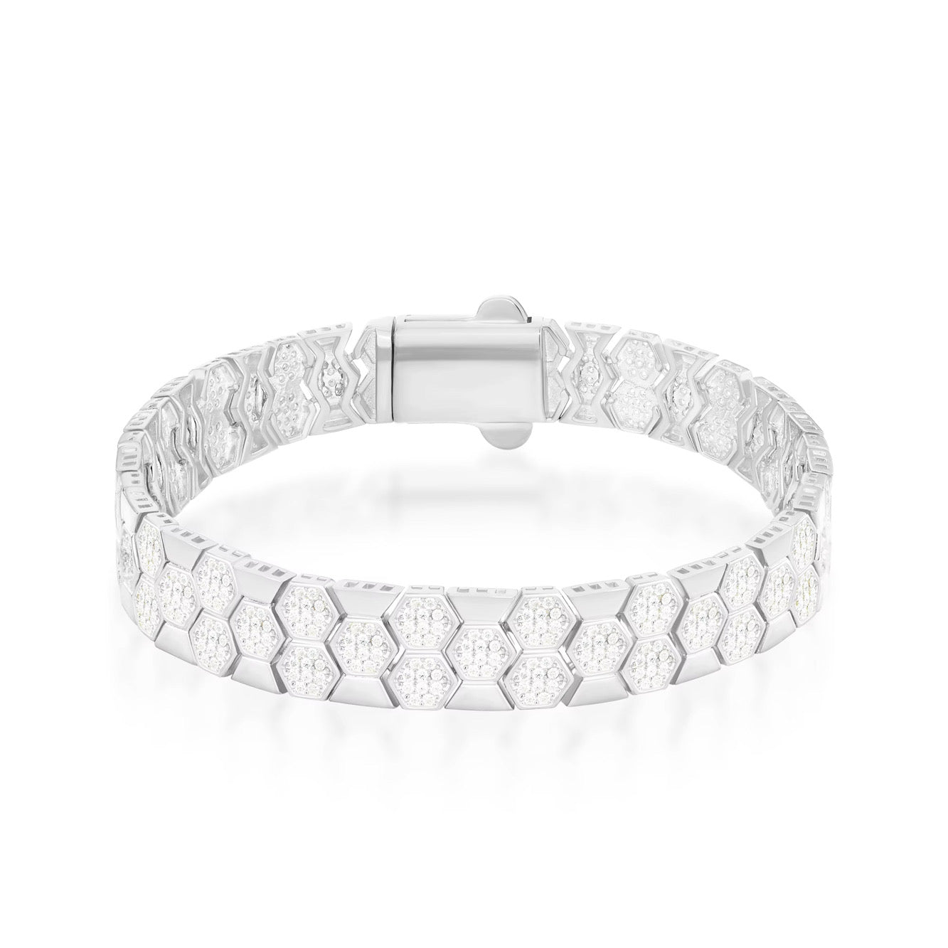 GIULIA ARMBAND MOISSANITE S925 - SILVER