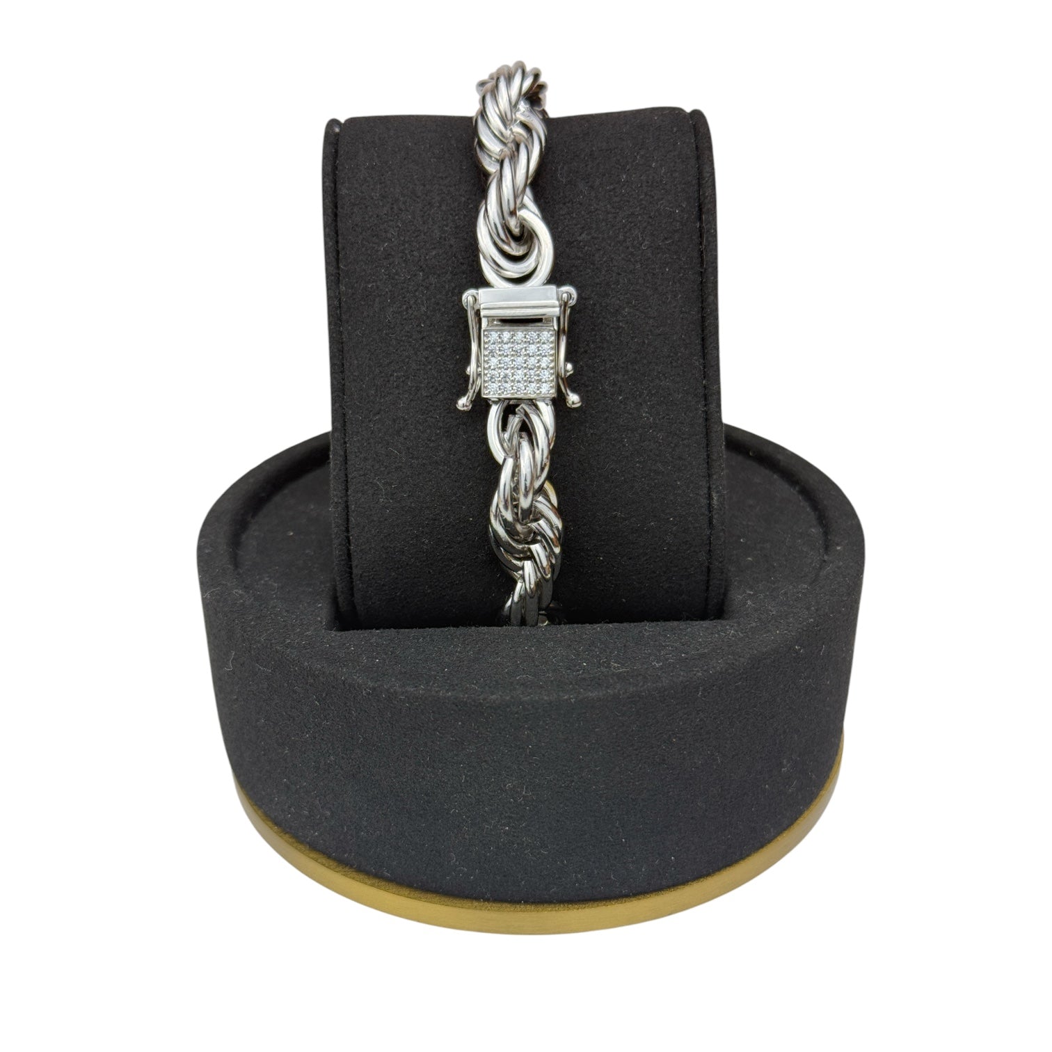 ARMBAND STHLM LYX - SILVER (10MM)