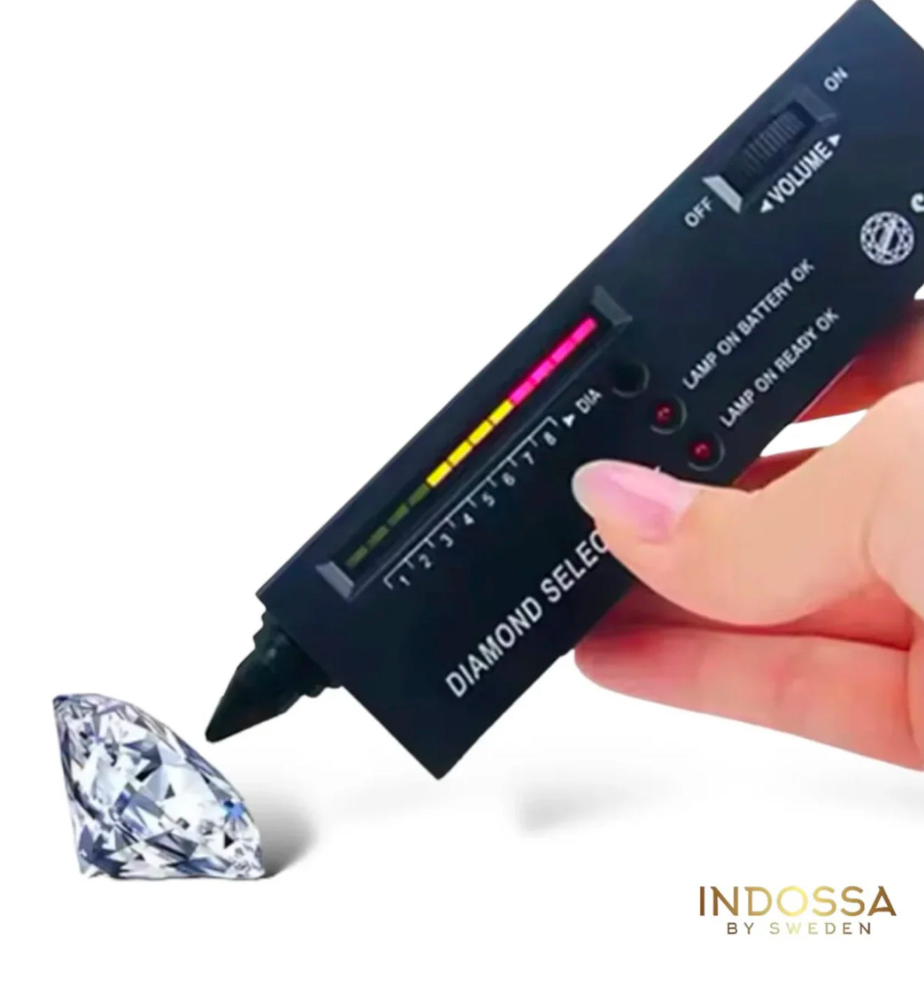 HÄNGSMYCKE KORS MOISSANITE S925 - SILVER