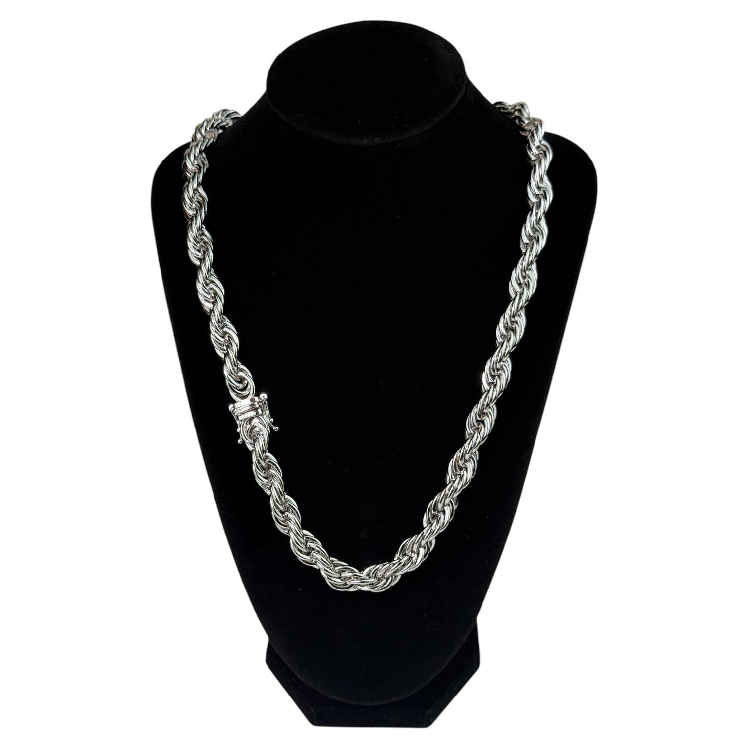 HALSBAND STHLM LYX - SILVER (10MM)