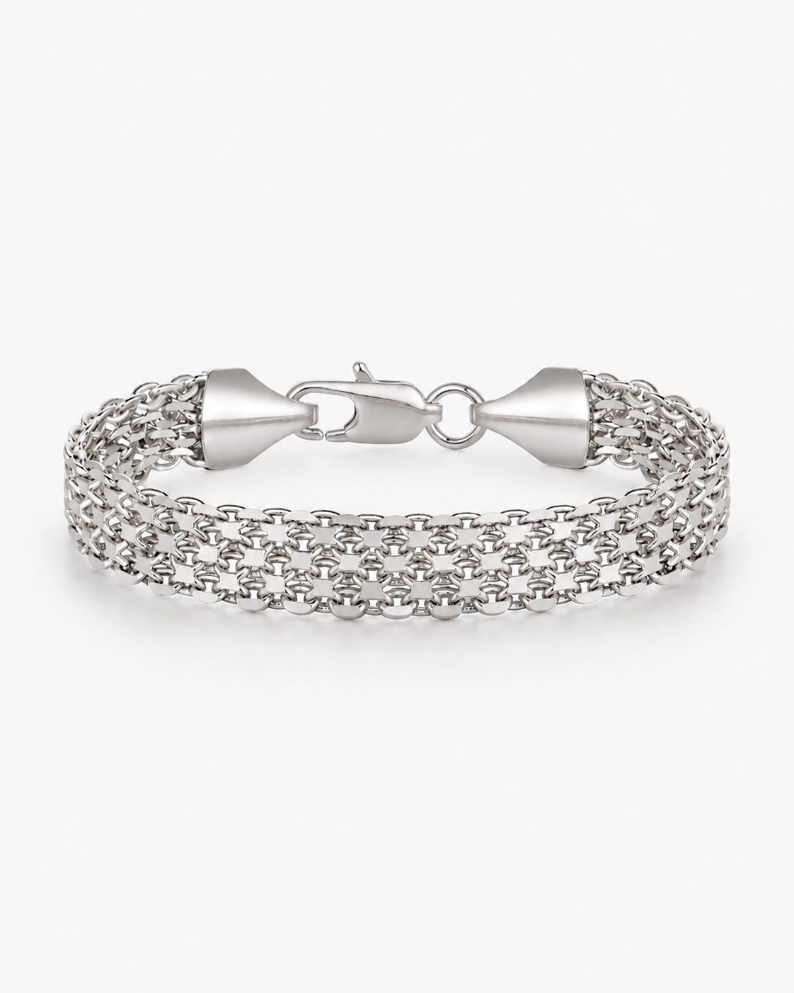 X-LÄNK ARMBAND - SILVER