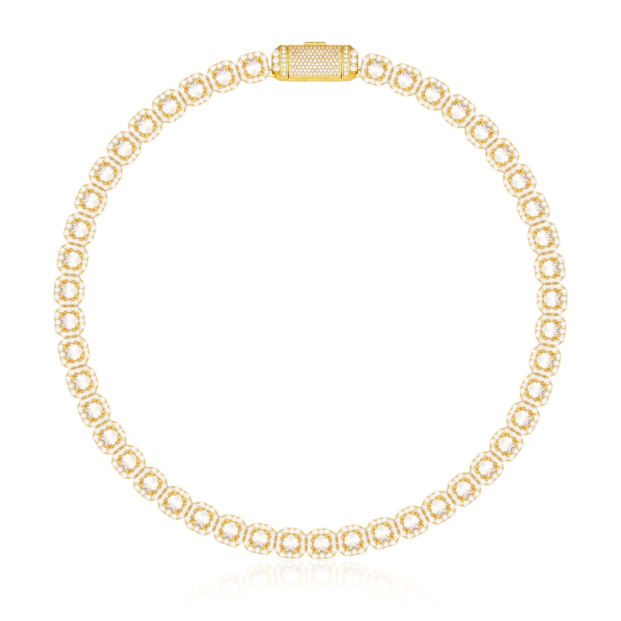MONACO ICE HALSBAND - GULD